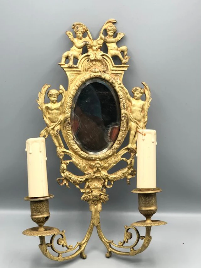 Wall sconce - Mirror - Bronze