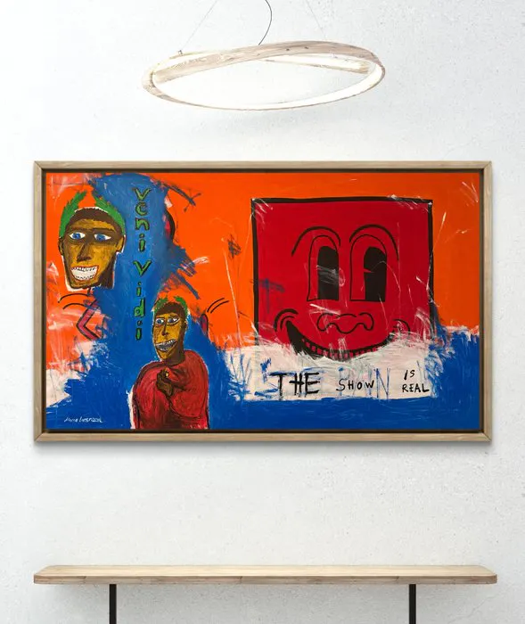 Malo - The Show - haring basquiat style