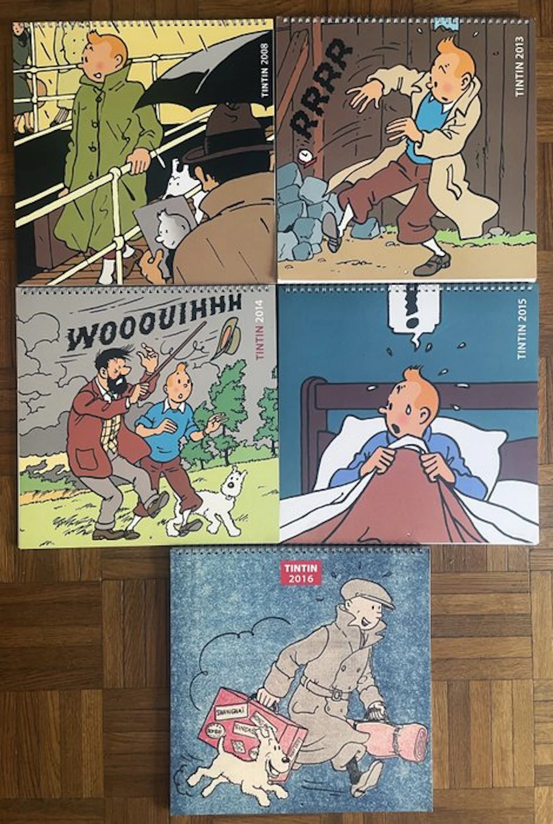 Tintin - 5 Calendar - Moulinsart
