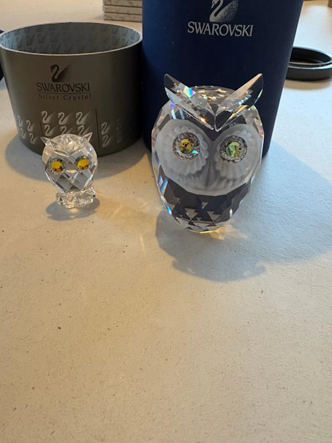 Swarovski - Figure - Uilen (2) - Crystal
