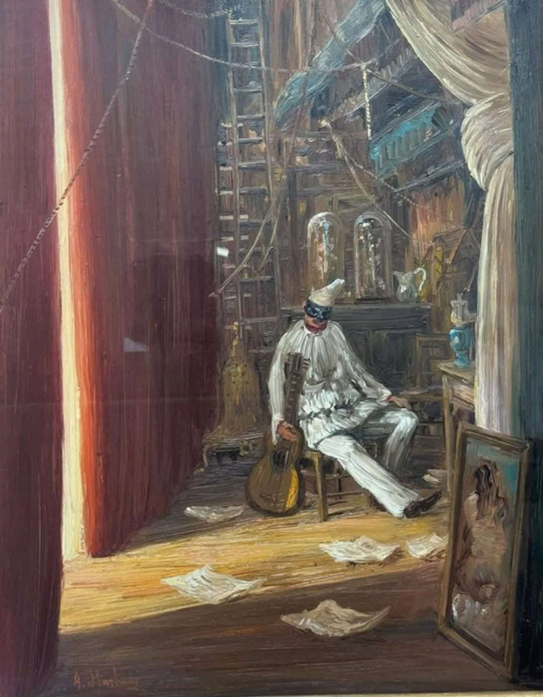 Antonio Martucci (1934) - Pulcinella a riposo