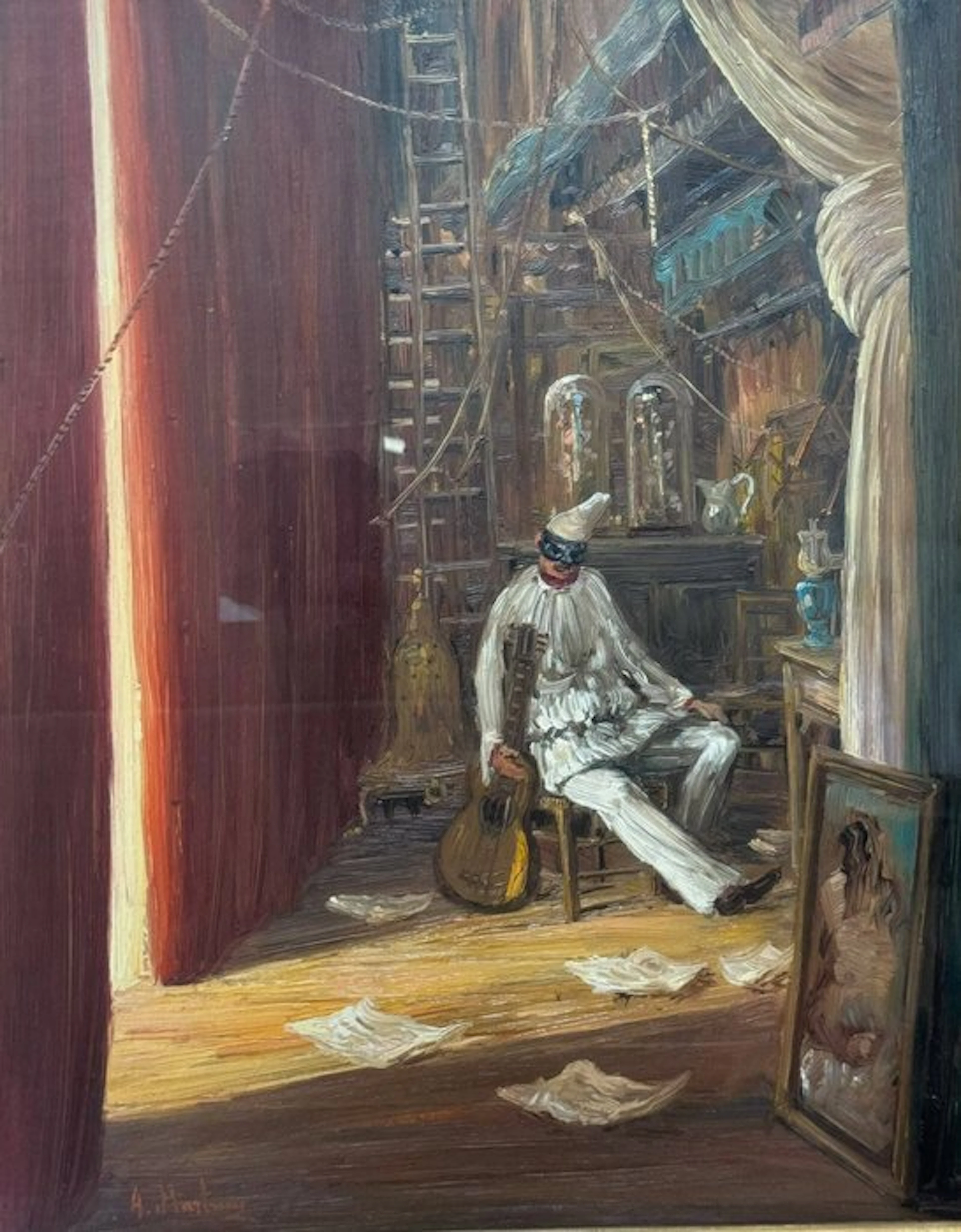 Antonio Martucci (1934) - Pulcinella a riposo