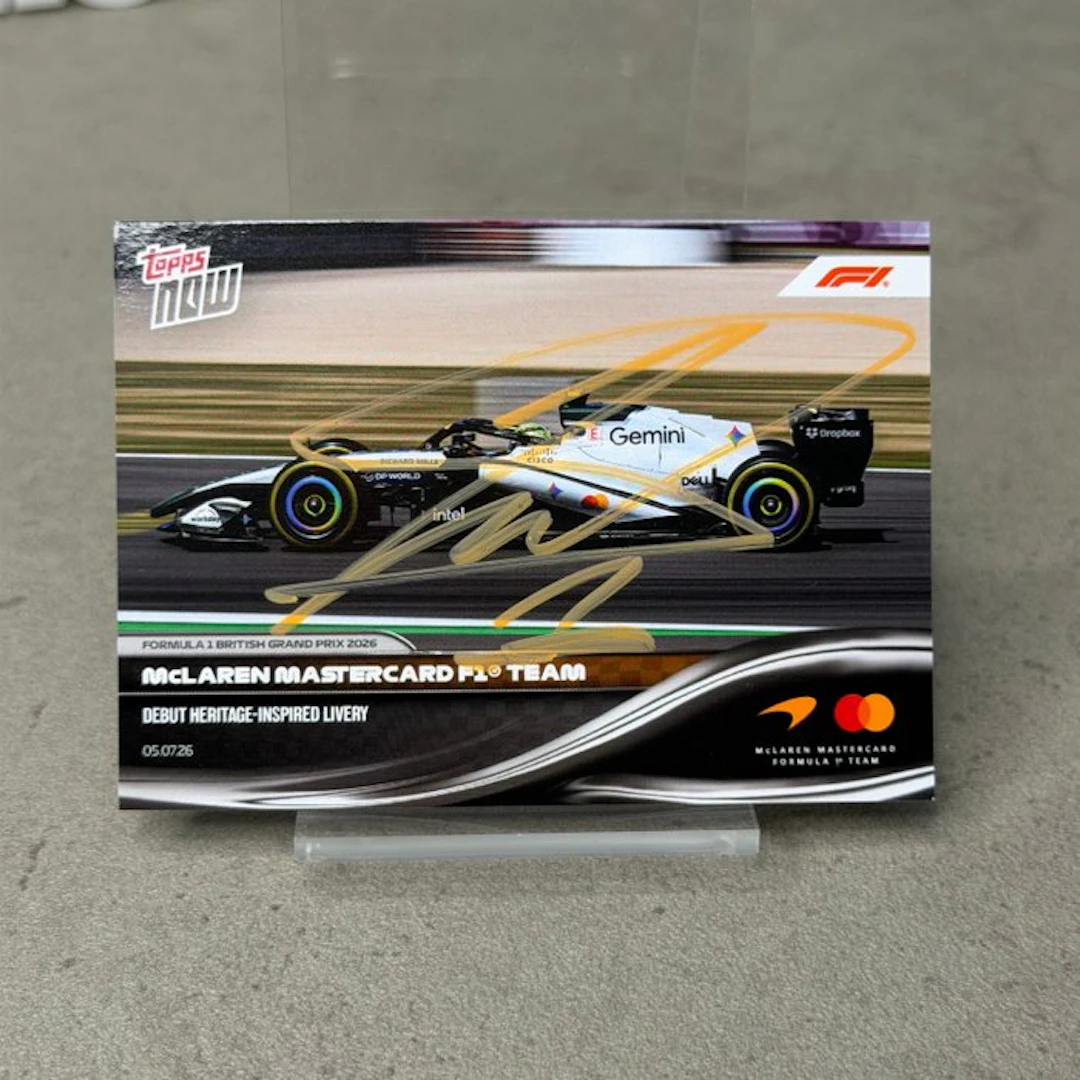 Mclaren - Topps Now - Debut Heritage - Inspired Livery...