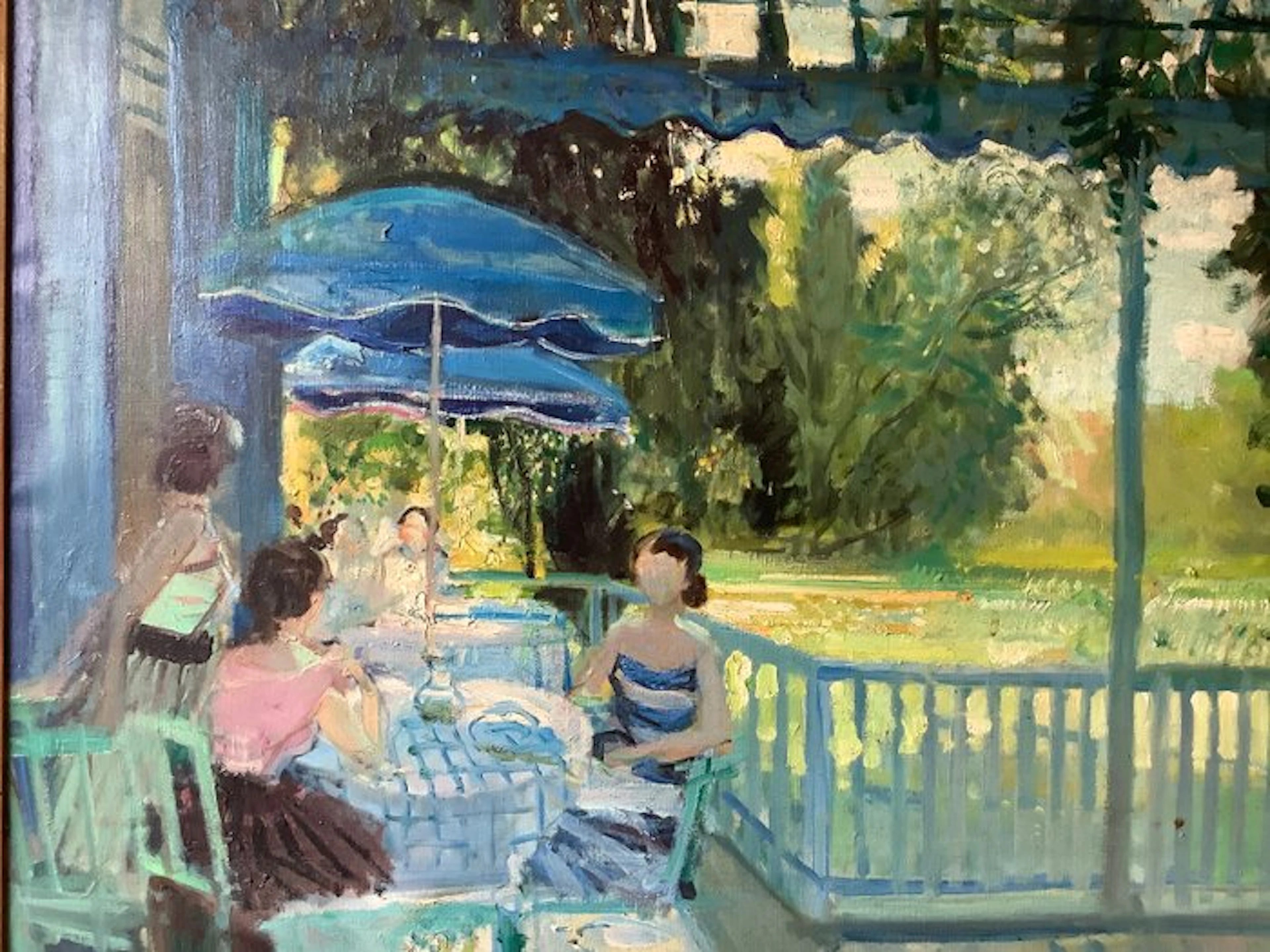 Max Herve (1926-2018) - Vrouwen op een terras