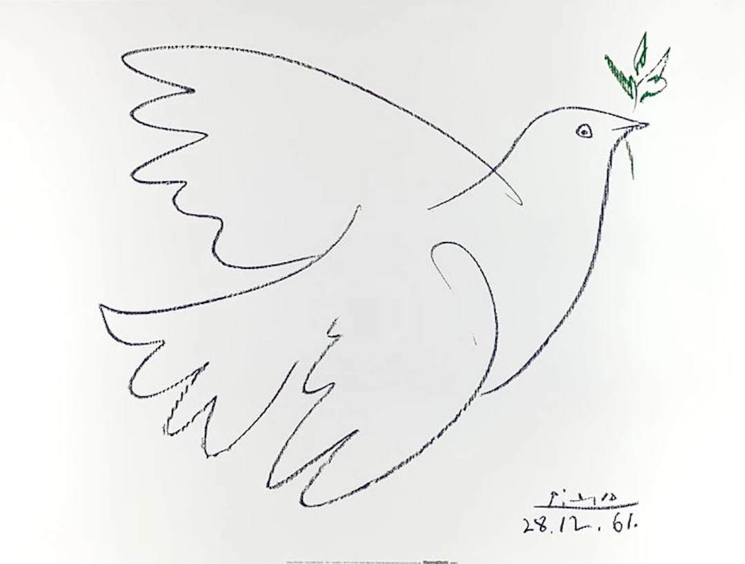 Pablo Picasso (1881-1973) - Dove of Peace - Friedenstaube