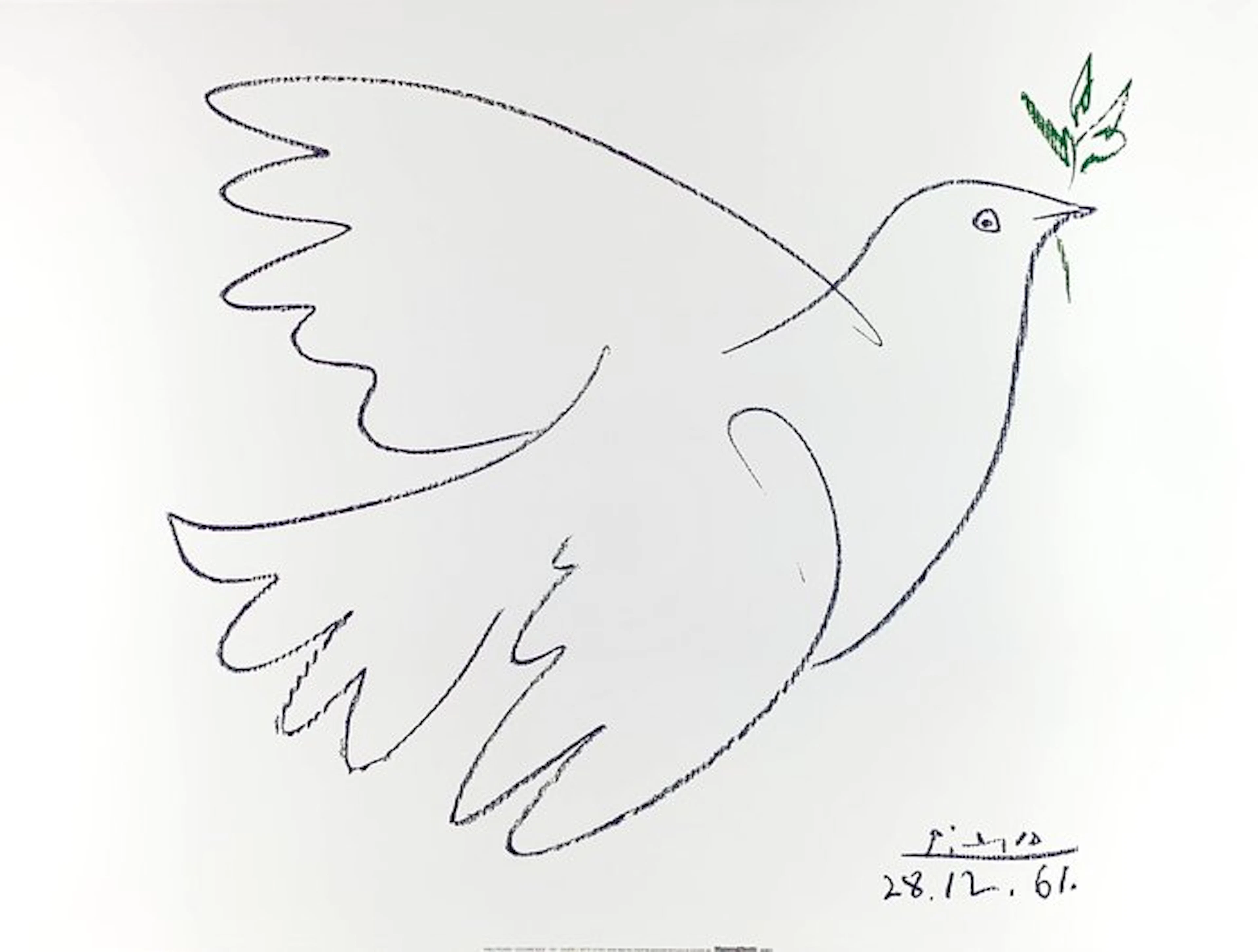 Pablo Picasso (1881-1973) - Dove of Peace - Friedenstaube