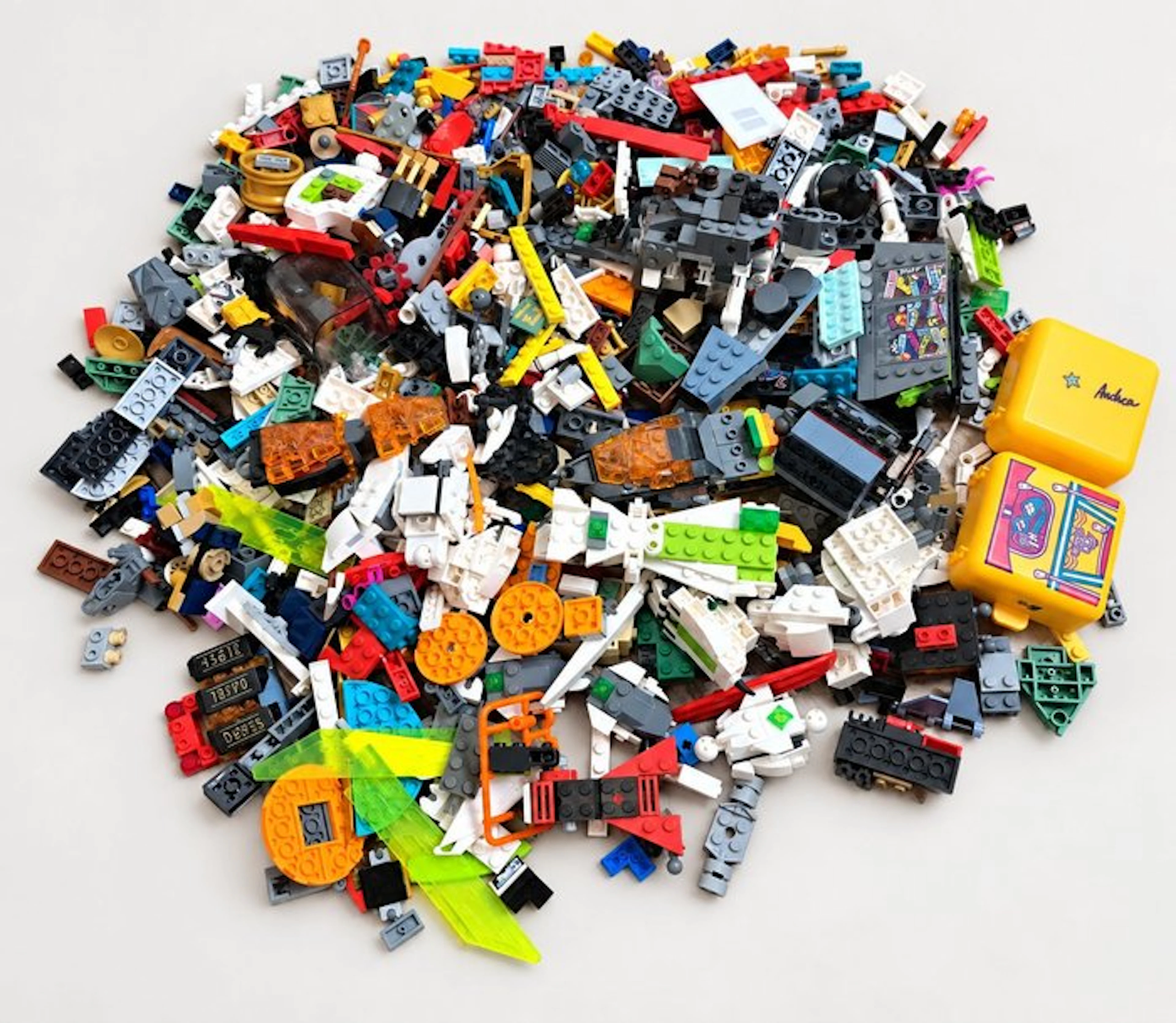 LEGO - Krat met losse lego stenen - Netherlands