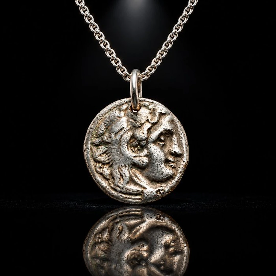 Hellenistic Greek "The Legacy of Alexander the Great" — Silver Coin Pendant