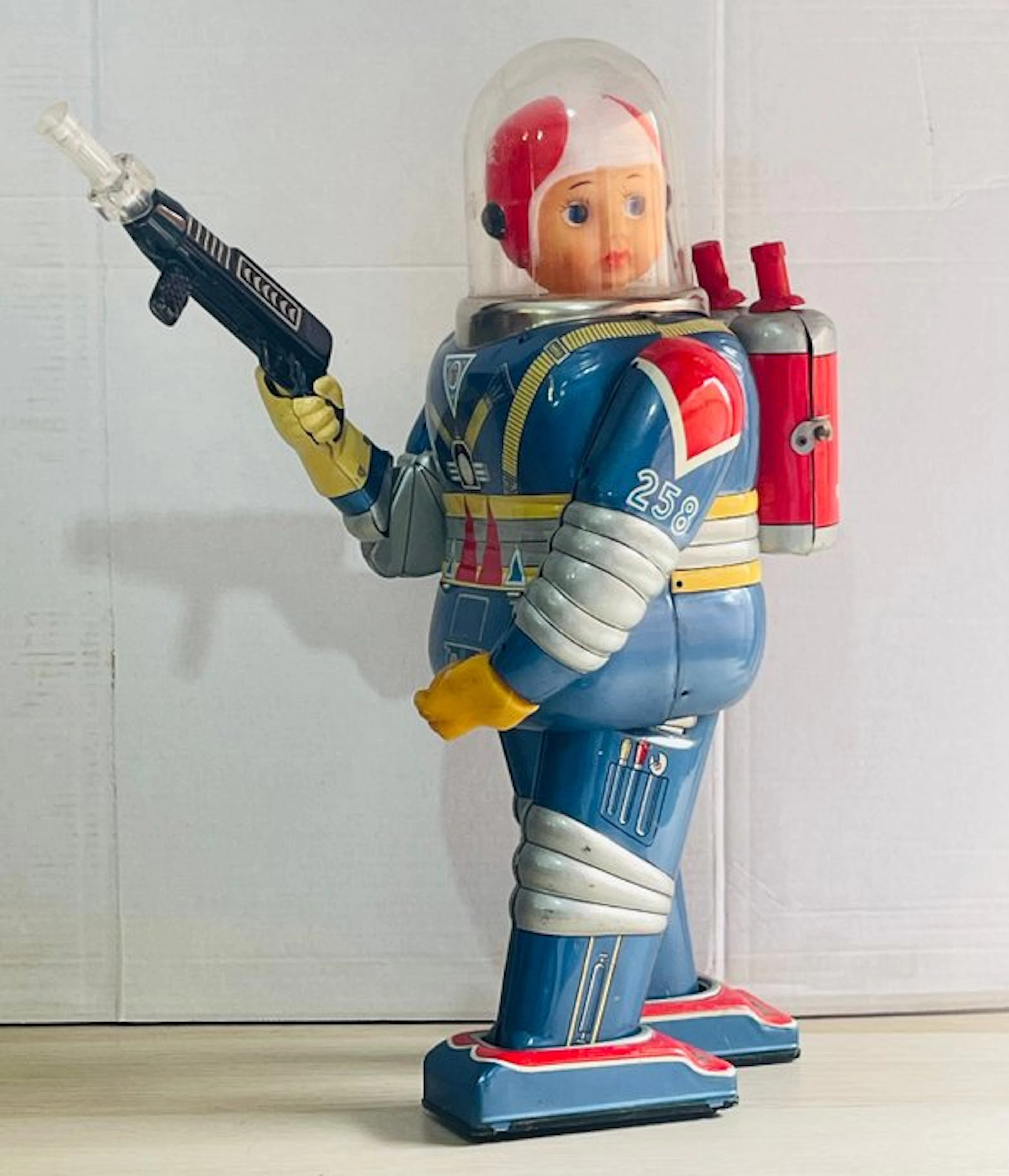 Daiya - Tin toy - Astronaut, Automatic Action, Unboxed - 1950-1960 - Japan