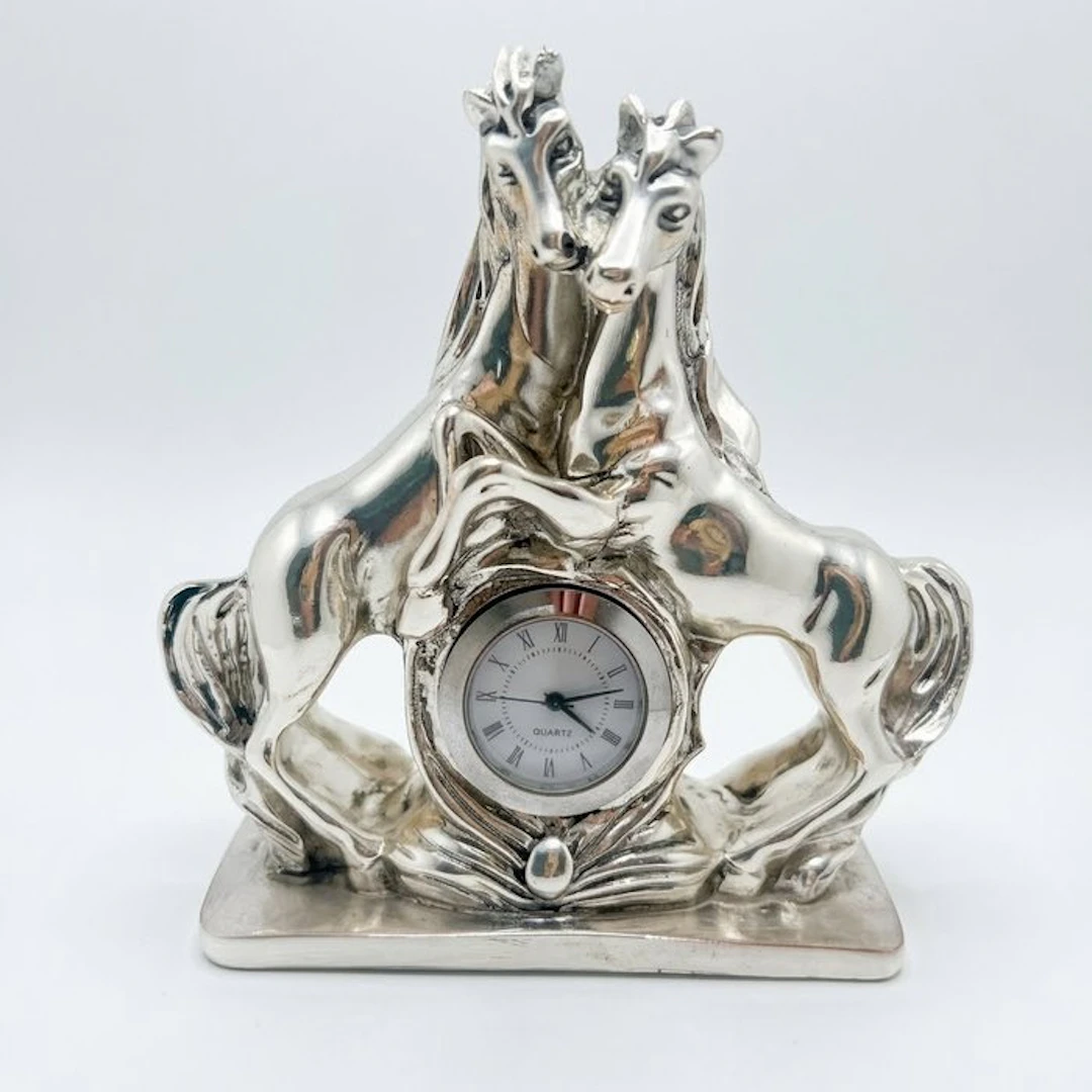 Clock - Silverplated - 1970-1980