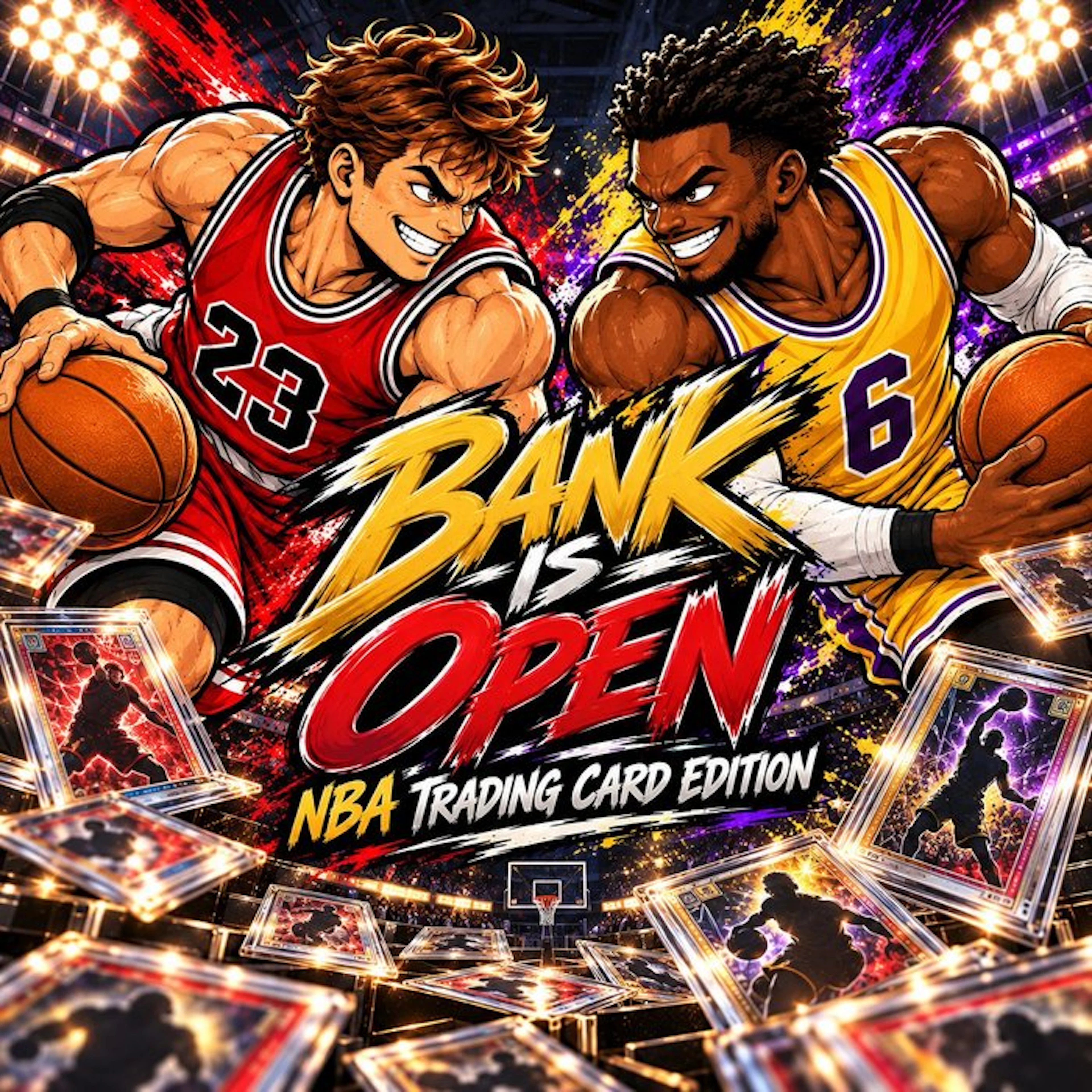Memorabilia Germany BANK IS OPEN (NBA Trading Card...