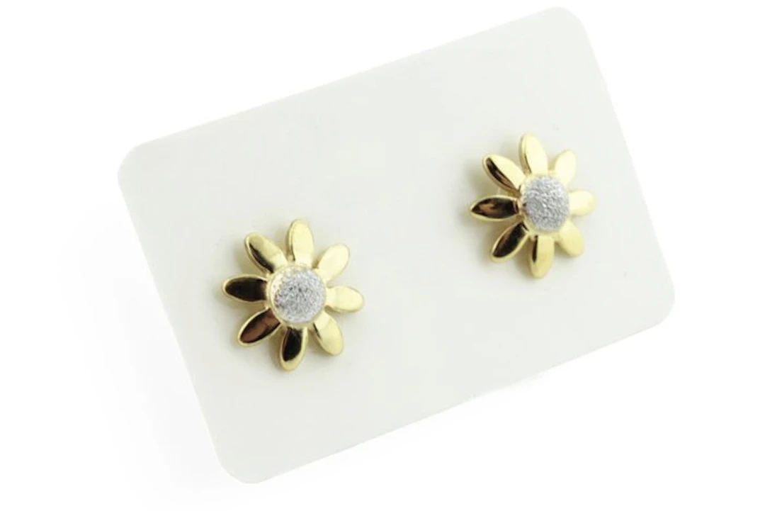 No reserve price - Earrings - 18 kt. White gold, Yellow gold