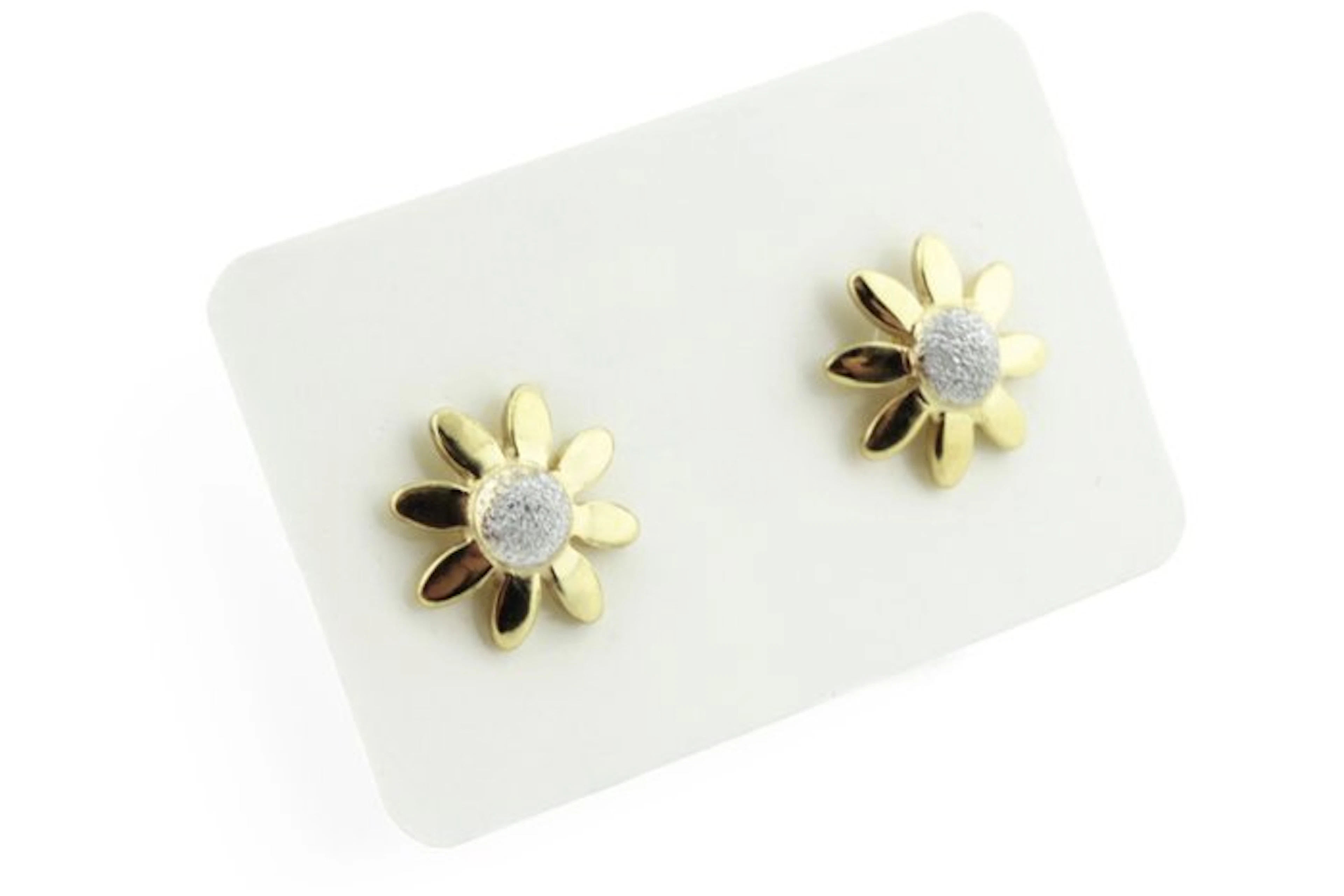 No reserve price - Earrings - 18 kt. White gold, Yellow gold
