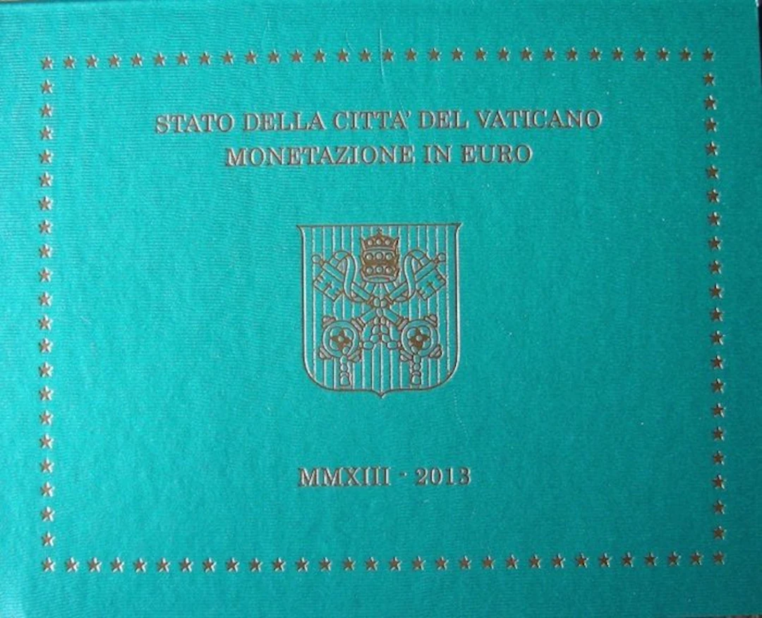 Vatican. Year Set (BU) 2013 (No reserve price)