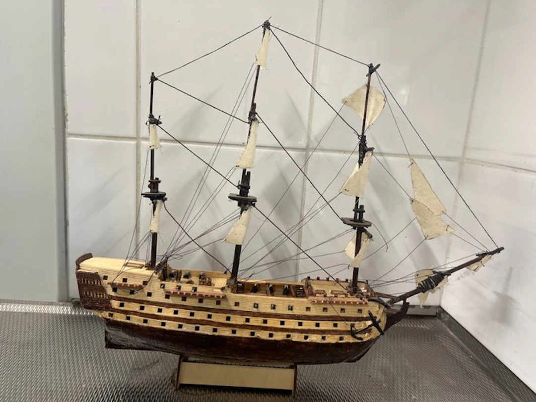 Not to scale - Exhibition model boat - Linieschip /...