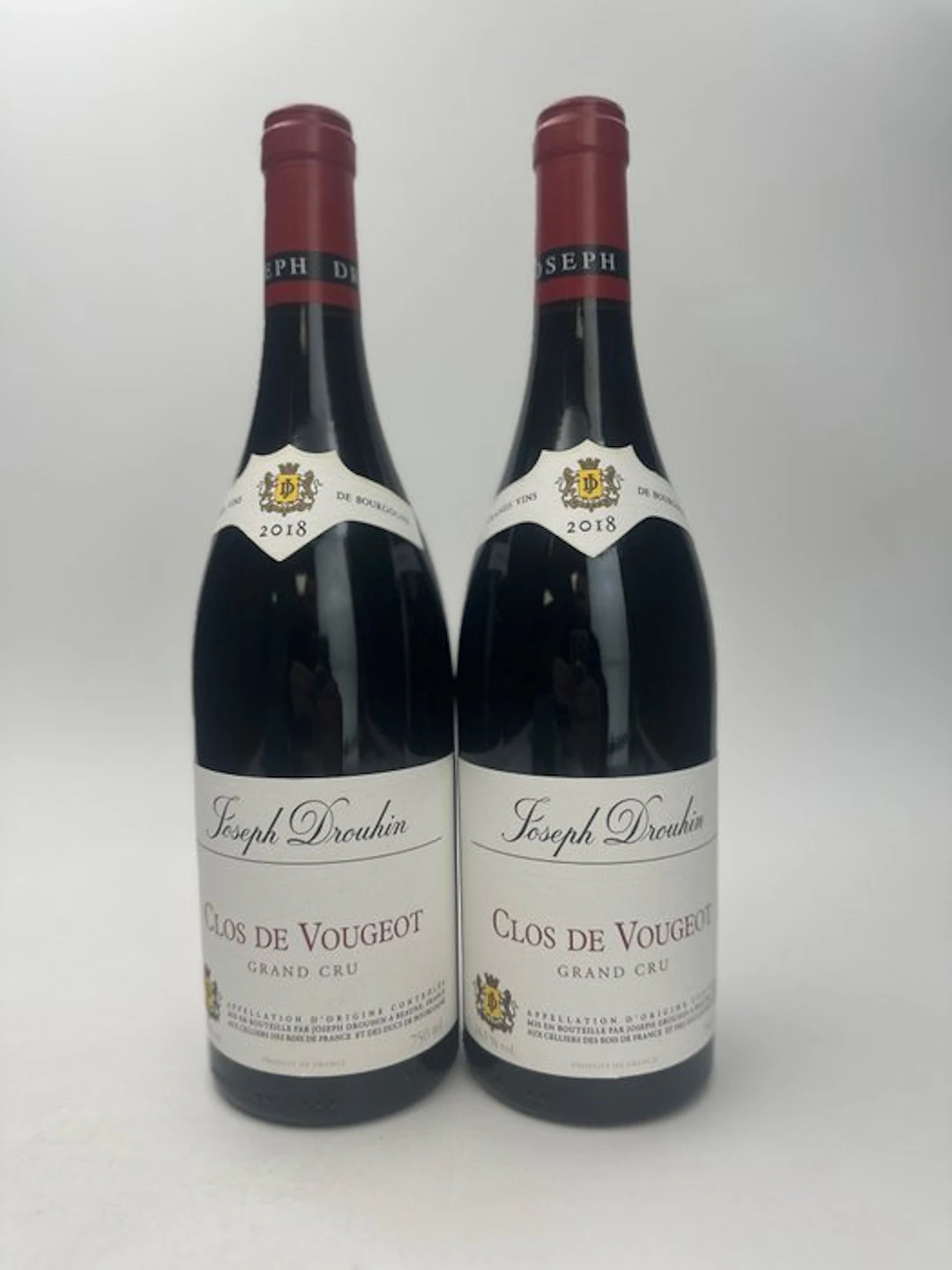2018 Joseph Drouhin - Clos Vougeot Grand Cru - 2 Bottles (0.75L)