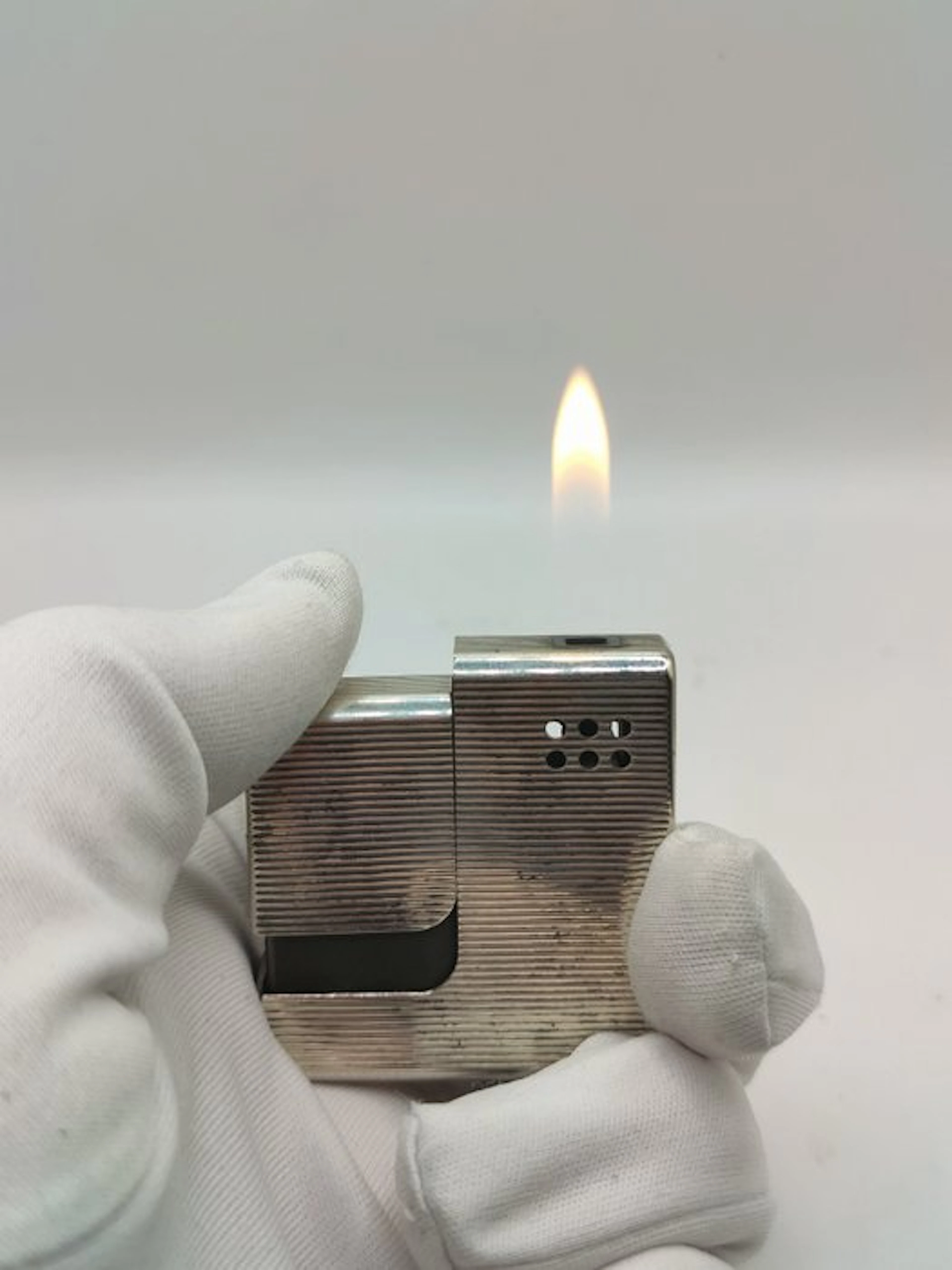 Rowenta - No reserve price - Pocket lighter - Silver plated