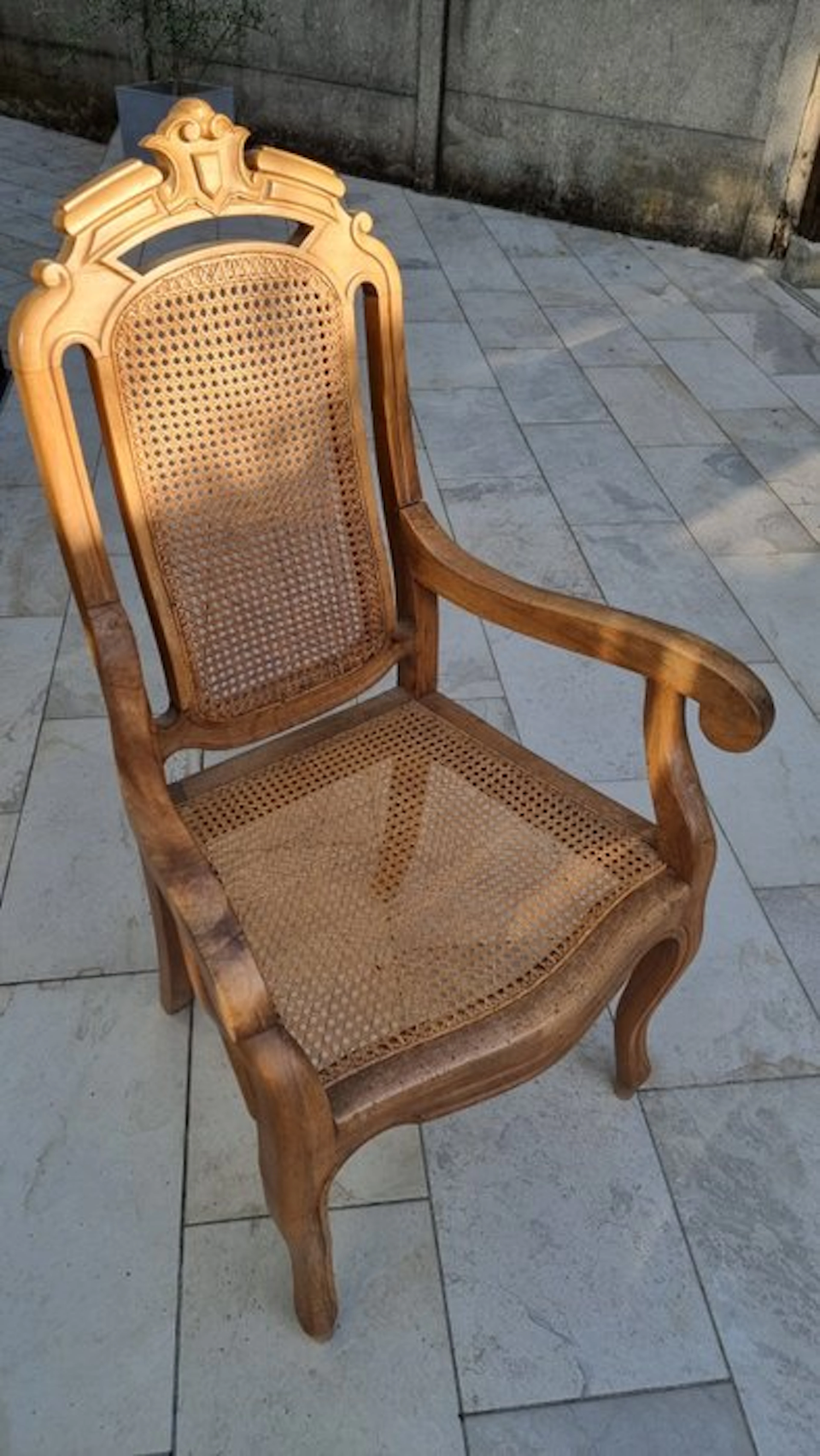 Armchair - Cherry wood - Family armchair