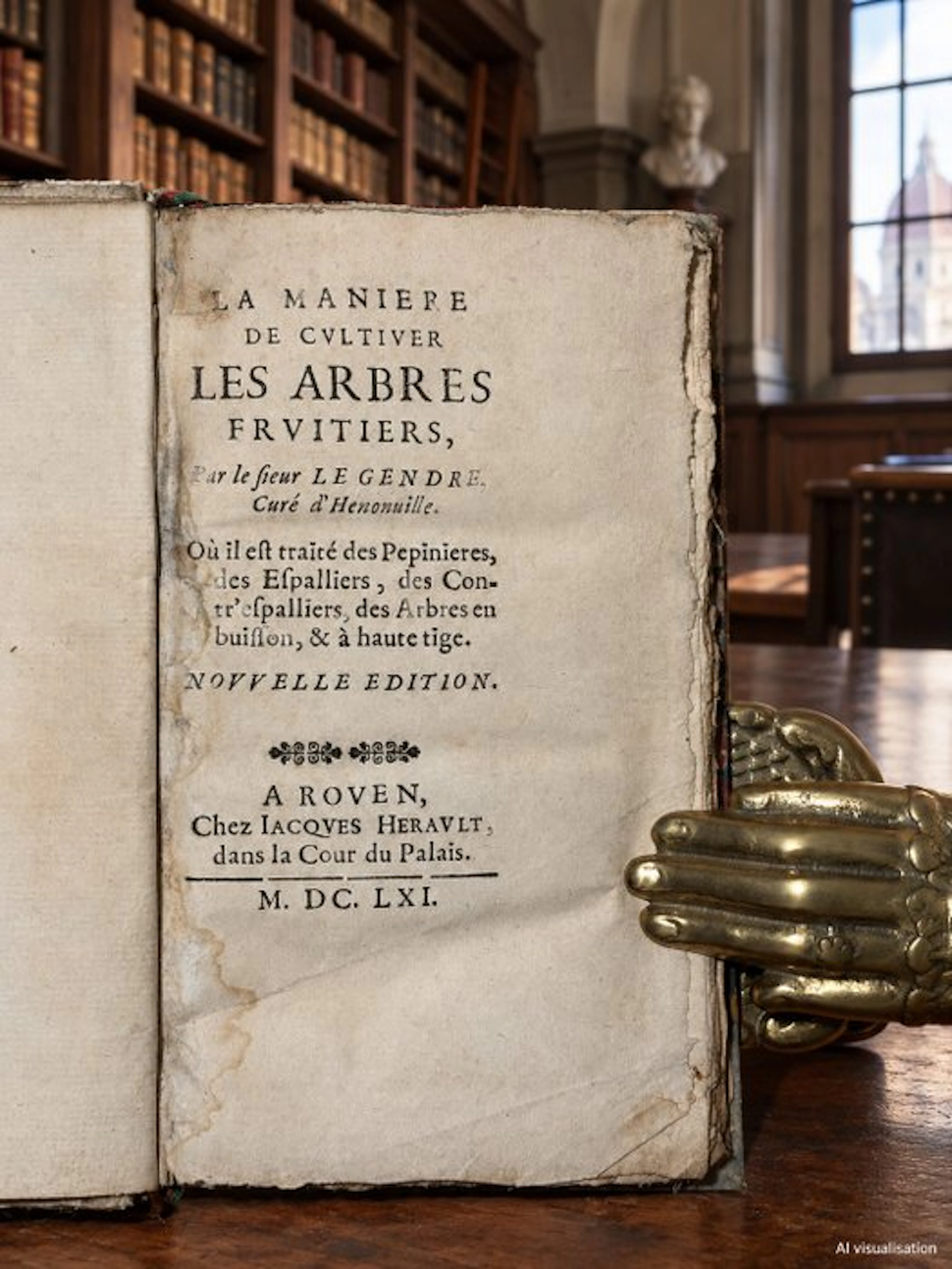 Le Gendre - La Maniere de Cultiver Les Arbres Frutier - 1661