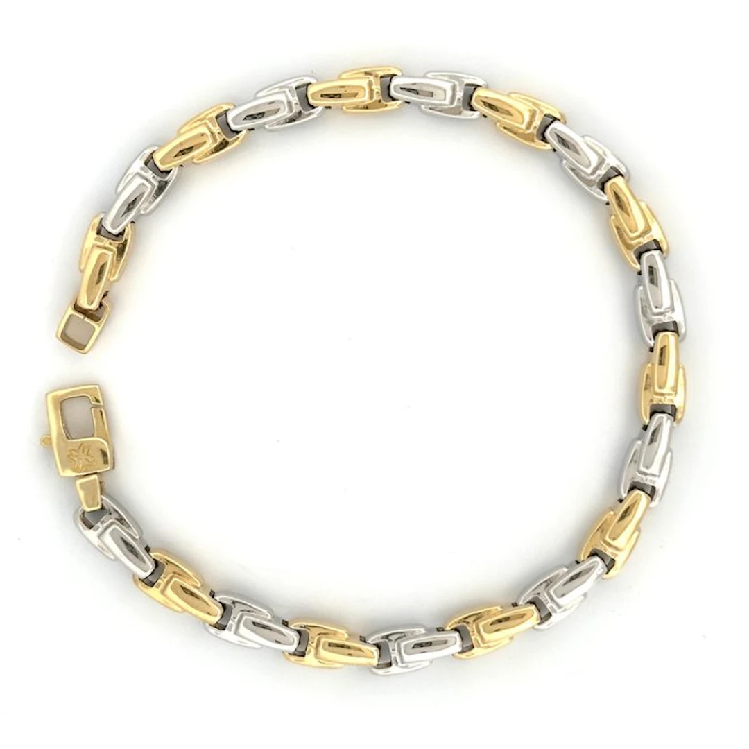 Bracelet - 18 kt. Yellow gold, White gold - Maistrello