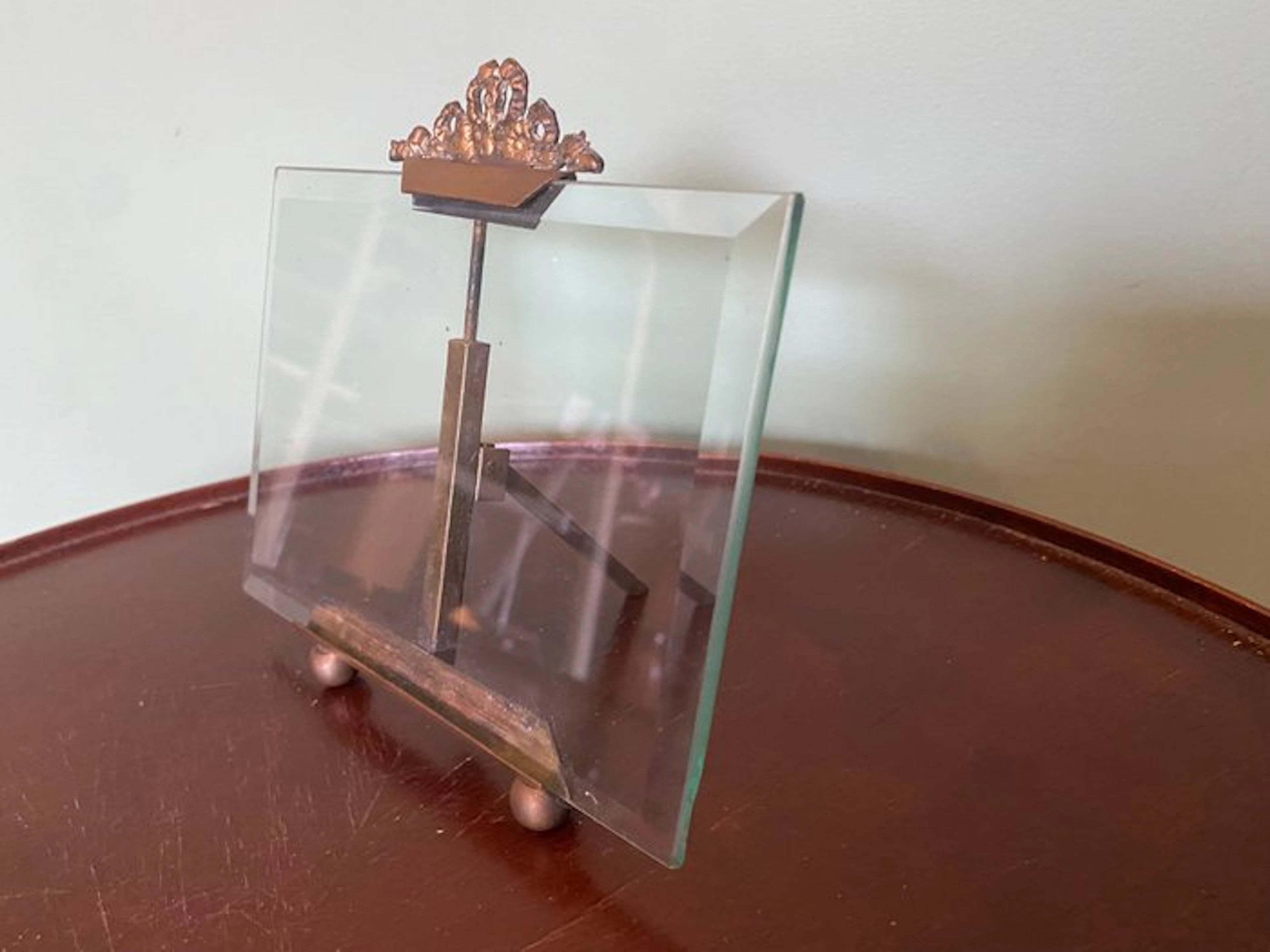 Picture frame - Glass, Brass - Napoleon III photo frame