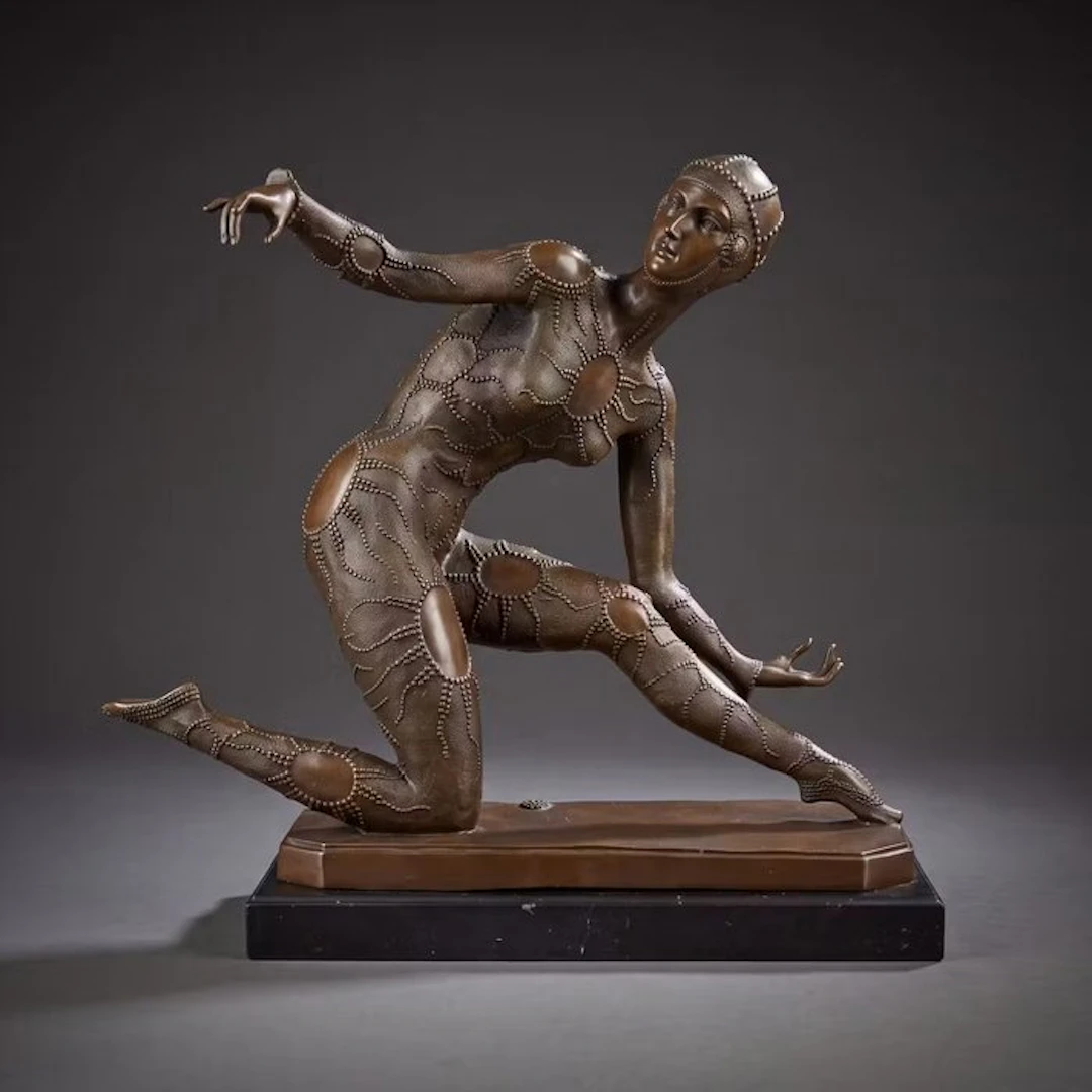 Statue, Naar: Demetre Chiparus