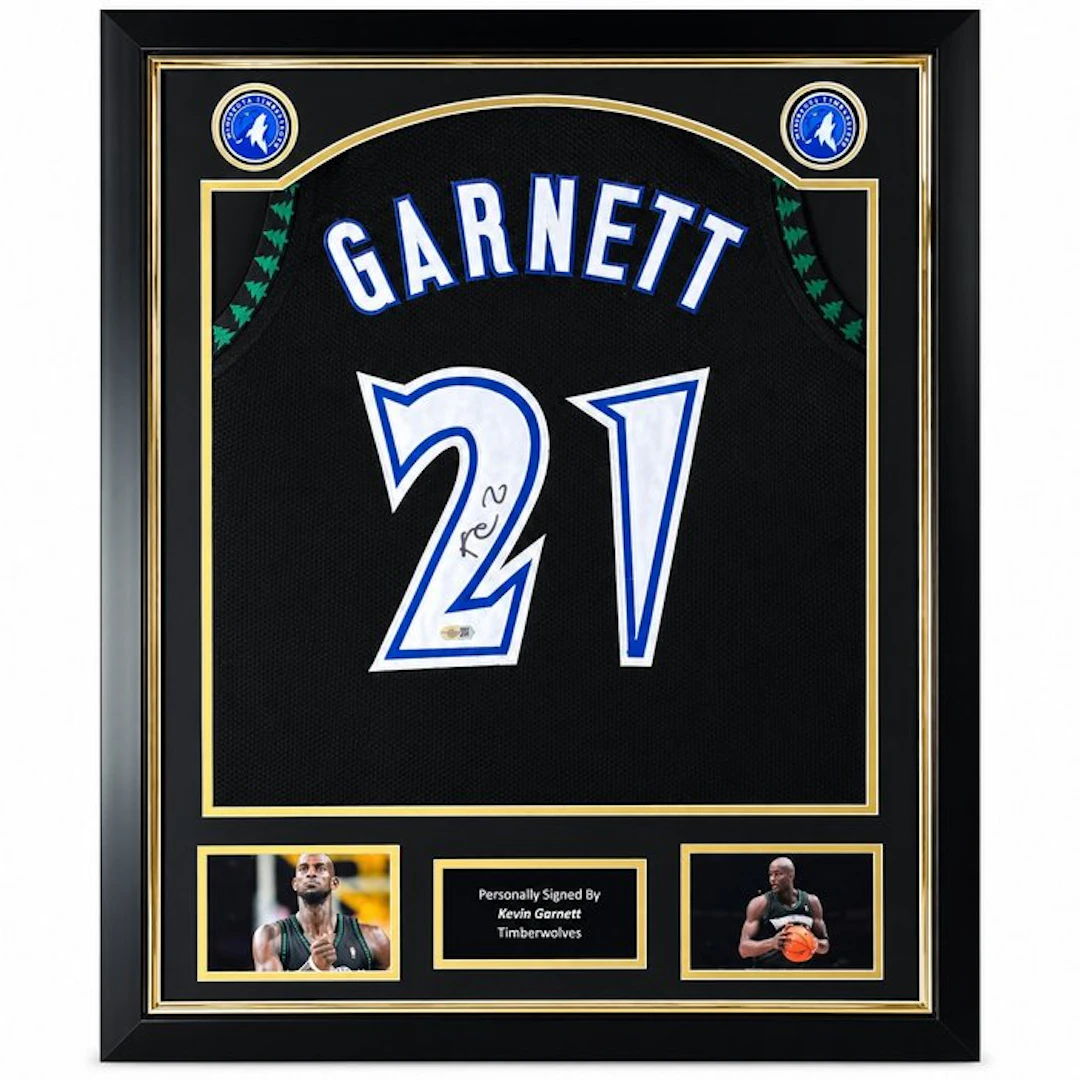 Minnesota Timberwolves - NBA - Kevin Garnett Signed...