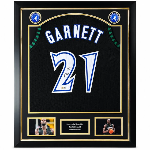 Minnesota Timberwolves - NBA - Kevin Garnett Signed...