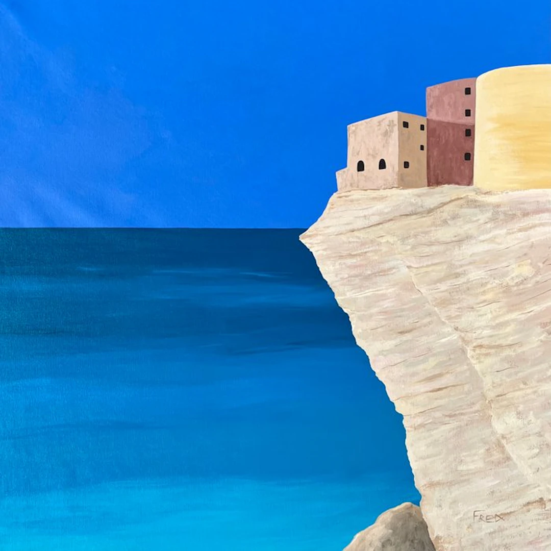 frederic Cadiou (1980) - Bonifacio (90x90)