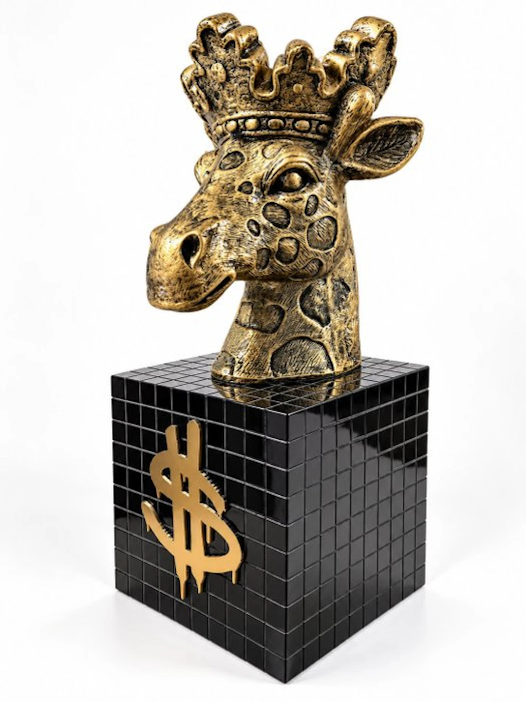Daluxe Art - 1999 • XXL Dollar King Giraffe Display – 75 cm
