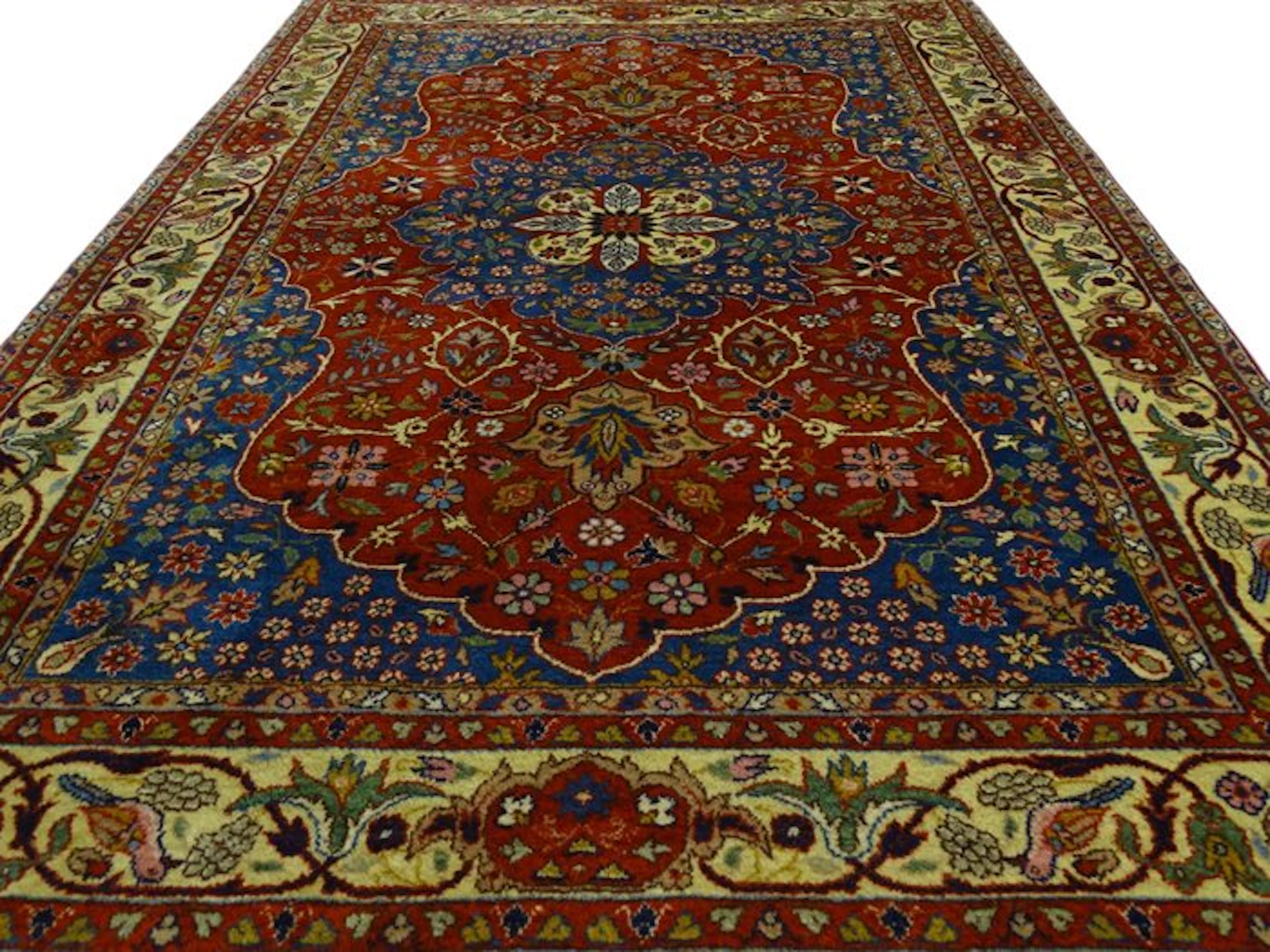 Keshan - New & Unused - Rug - 159 cm - 99 cm