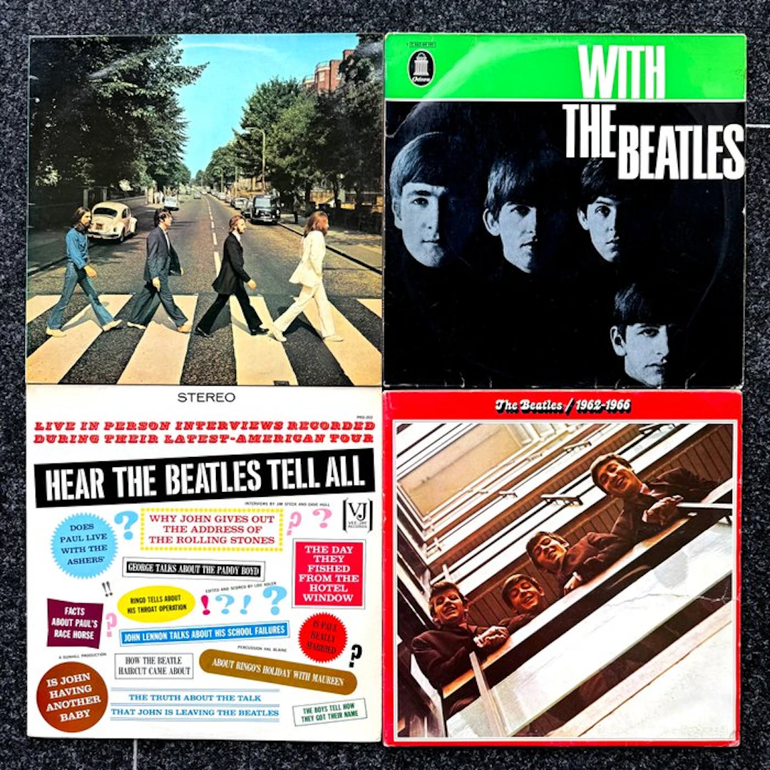 Beatles - 4 x great Beatles Albums - Multiple titles - LP...