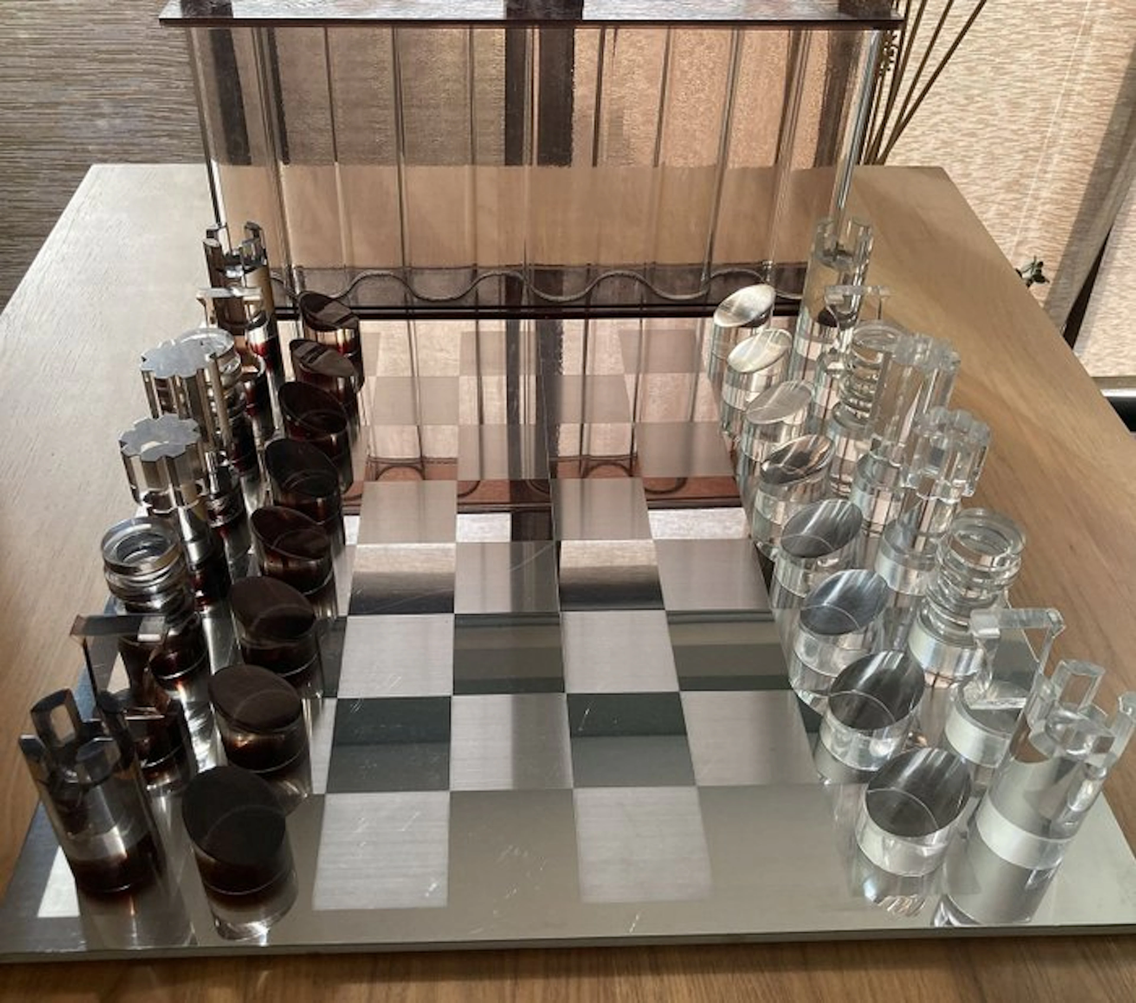 Michel Dumas - Board game - Grand Modéle - Plexiglass
