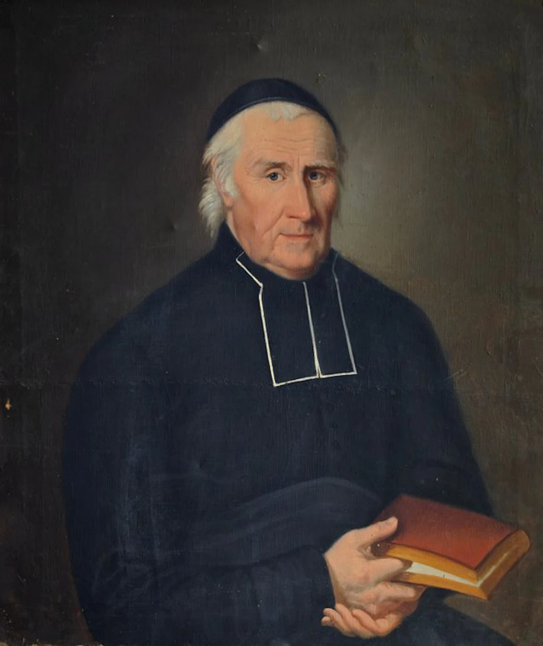 École française ( c.1850) - Portrait d’un ecclésiastique