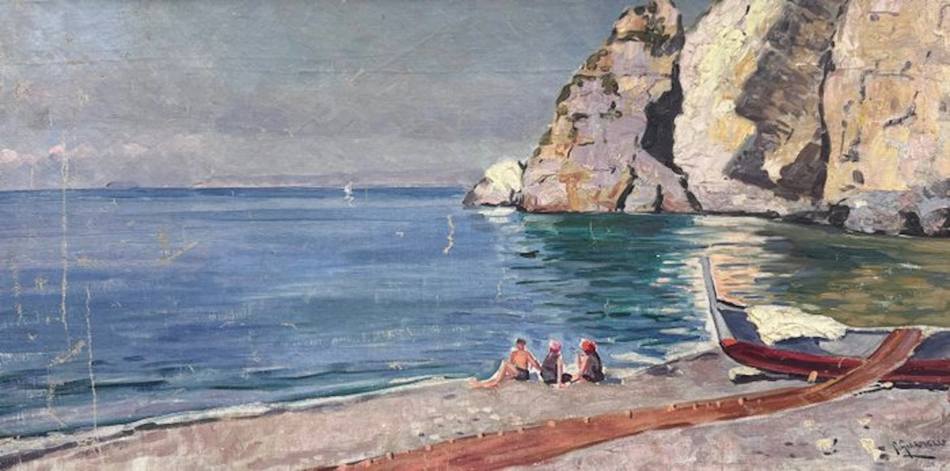 Carmine Ciardiello (1871-1916), A firma - Marina