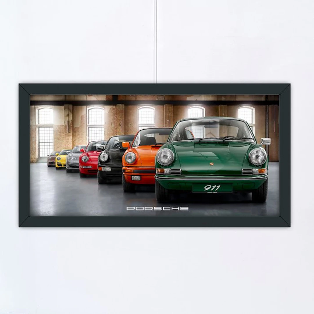 Porsche 911 Evolution - Fine Art Photography - Luxury...