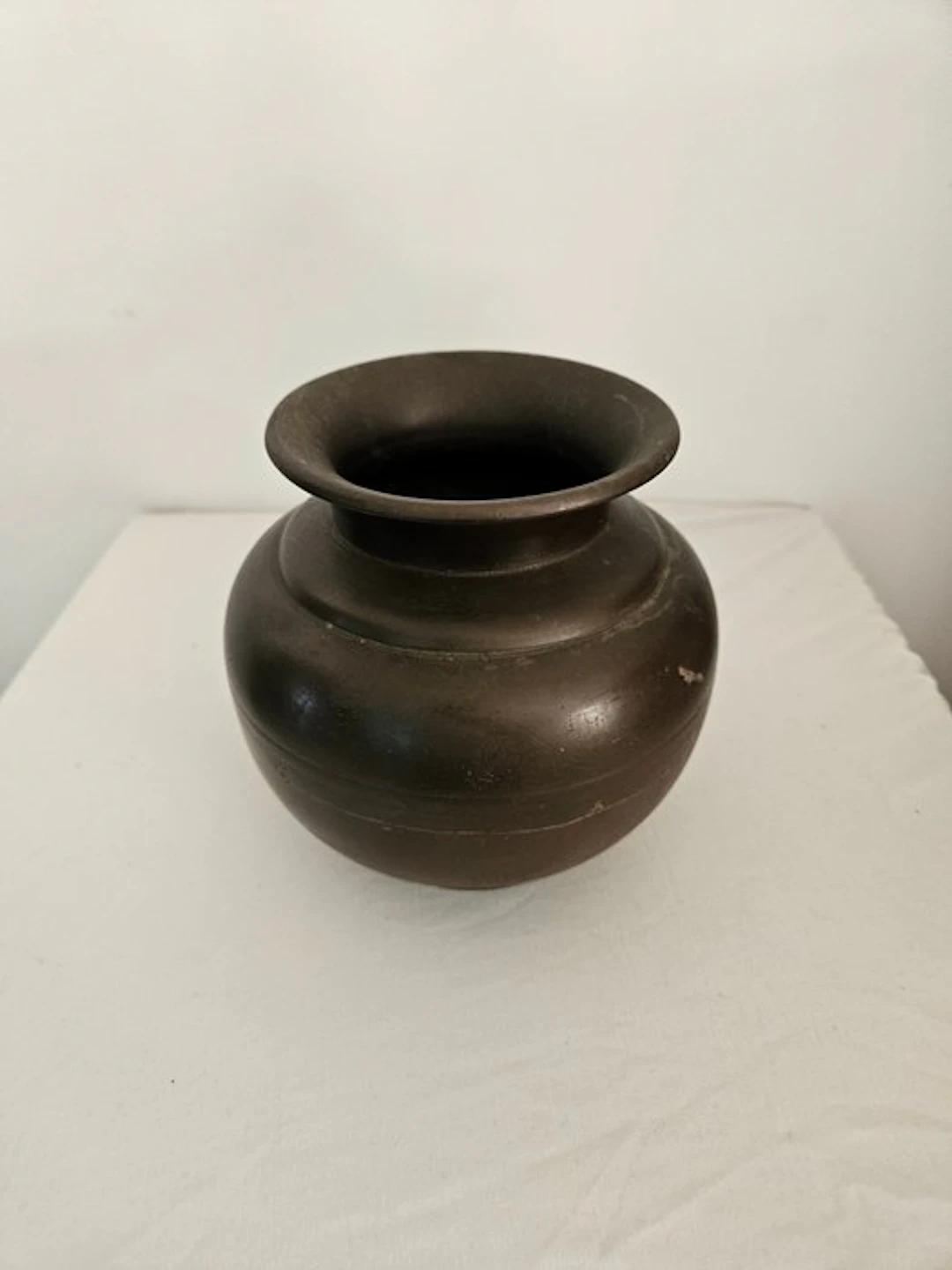 Antique bronze Lota - water pot - Bronze - 19th century