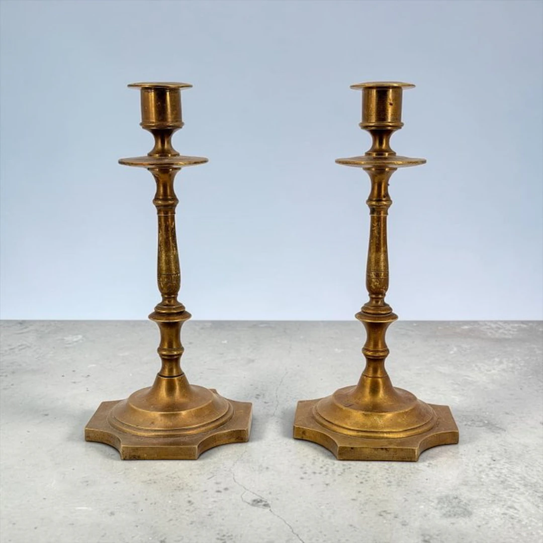 Candelabrum (2) - Bronze - Louis XVI couple