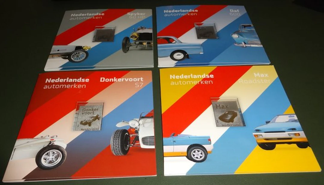 Netherlands 2023 - Complete series 'Dutch Car Brands' in...