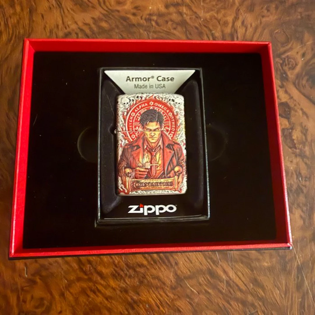 Zippo - Dark Constantine - Lighter - Steel (stainless)