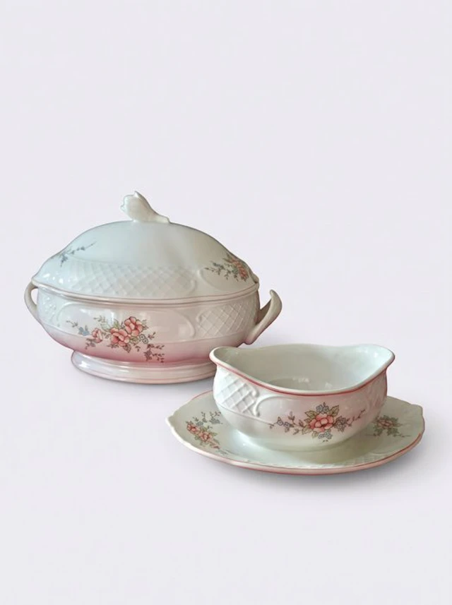Villeroy & Boch - "Rosette" • Große Suppenterrine...