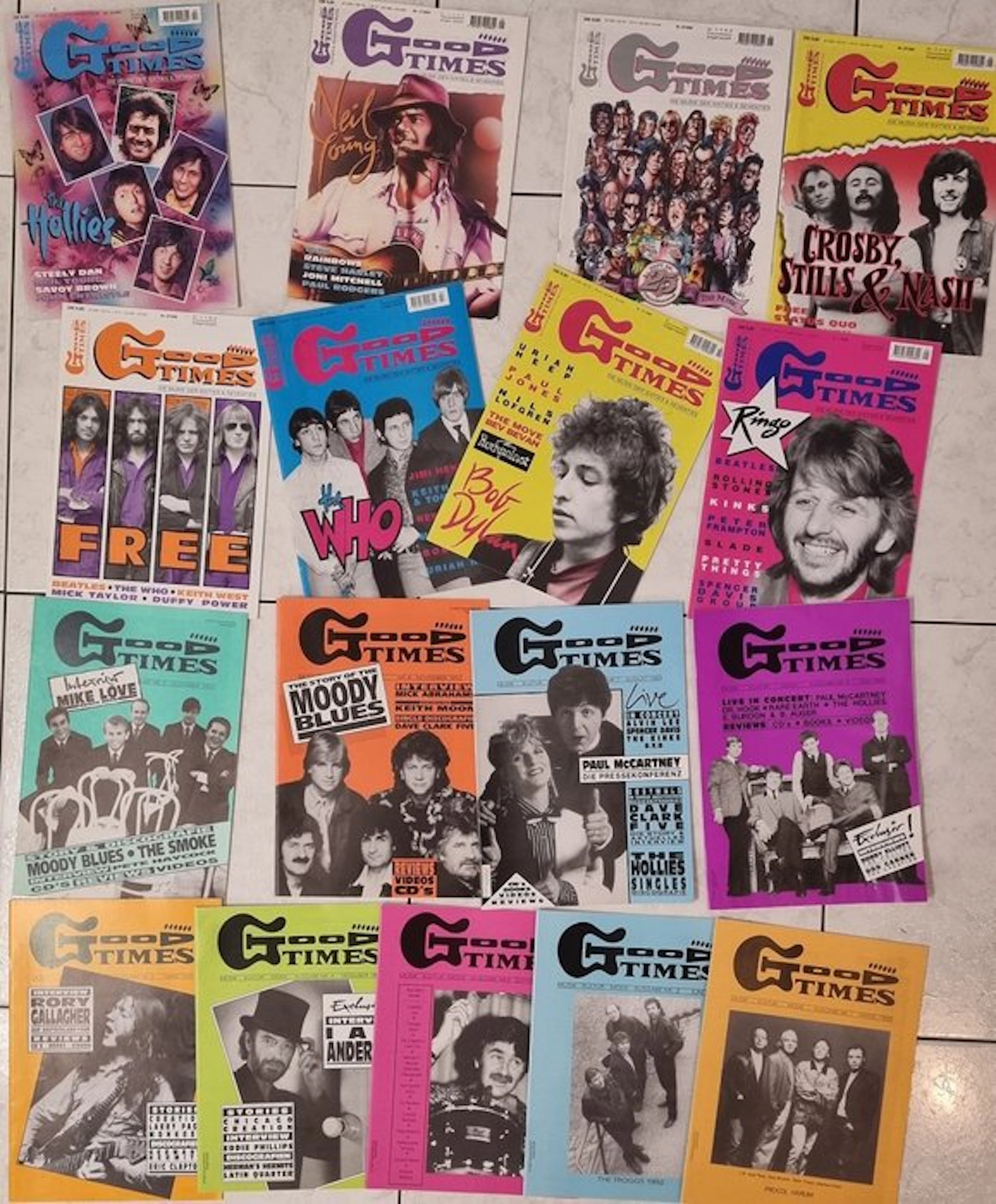 Good Times (Magazine 1992-1997) - 17 issues - 1992-1997