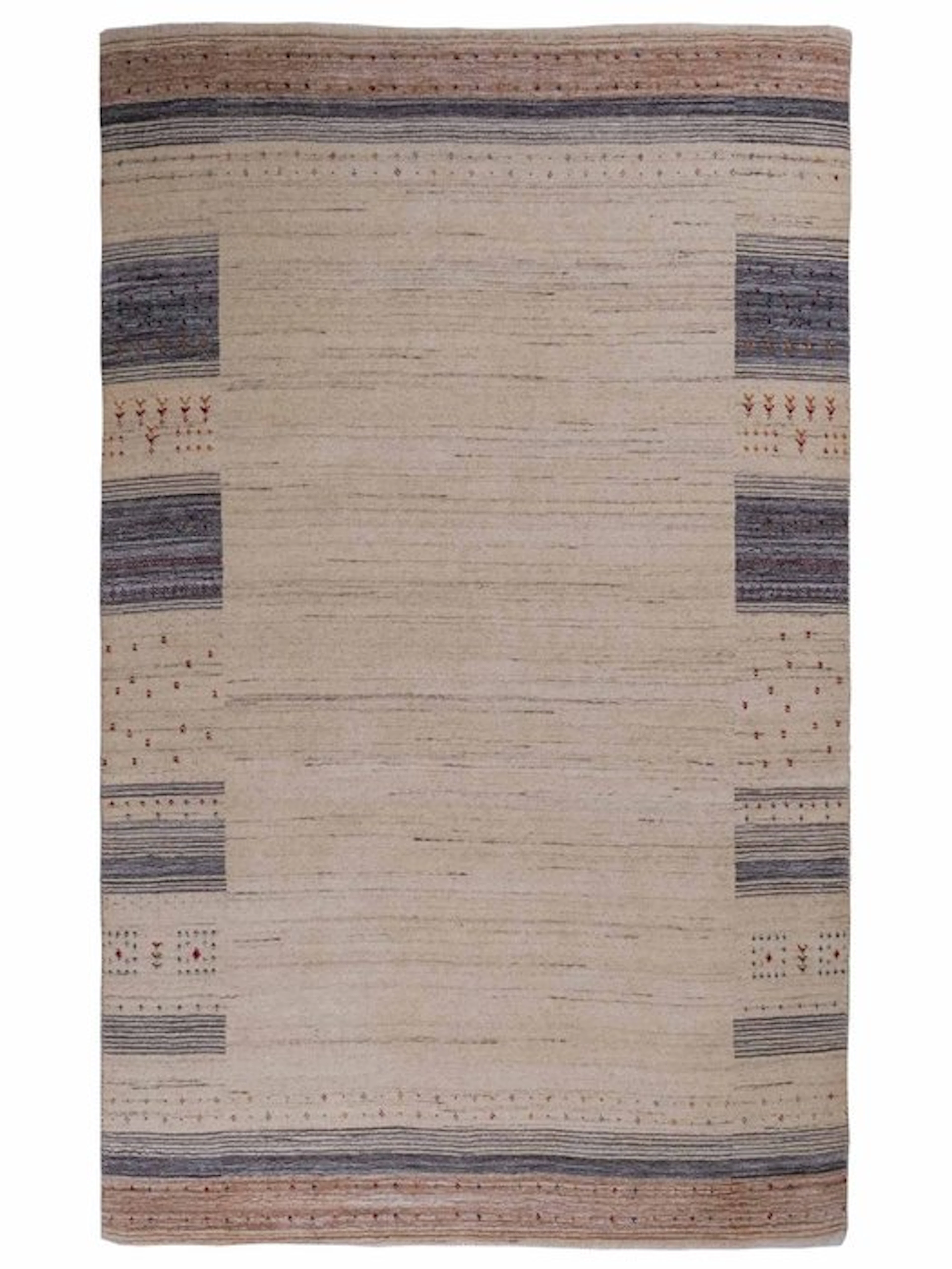 Gabbeh - Rug - 199 cm - 136 cm - handwoven wool rug
