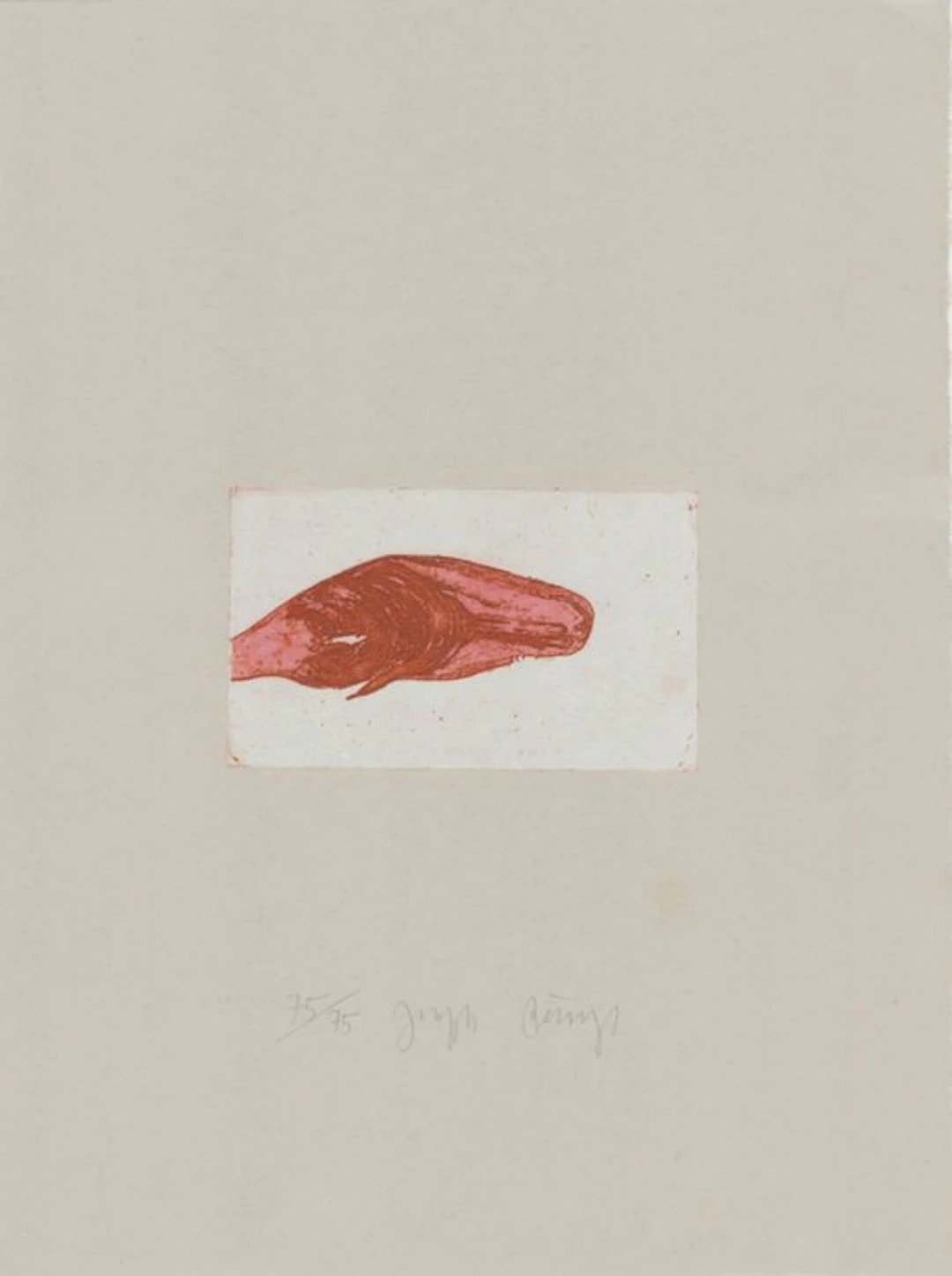 Joseph Beuys (1921-1986) - Spermwhale