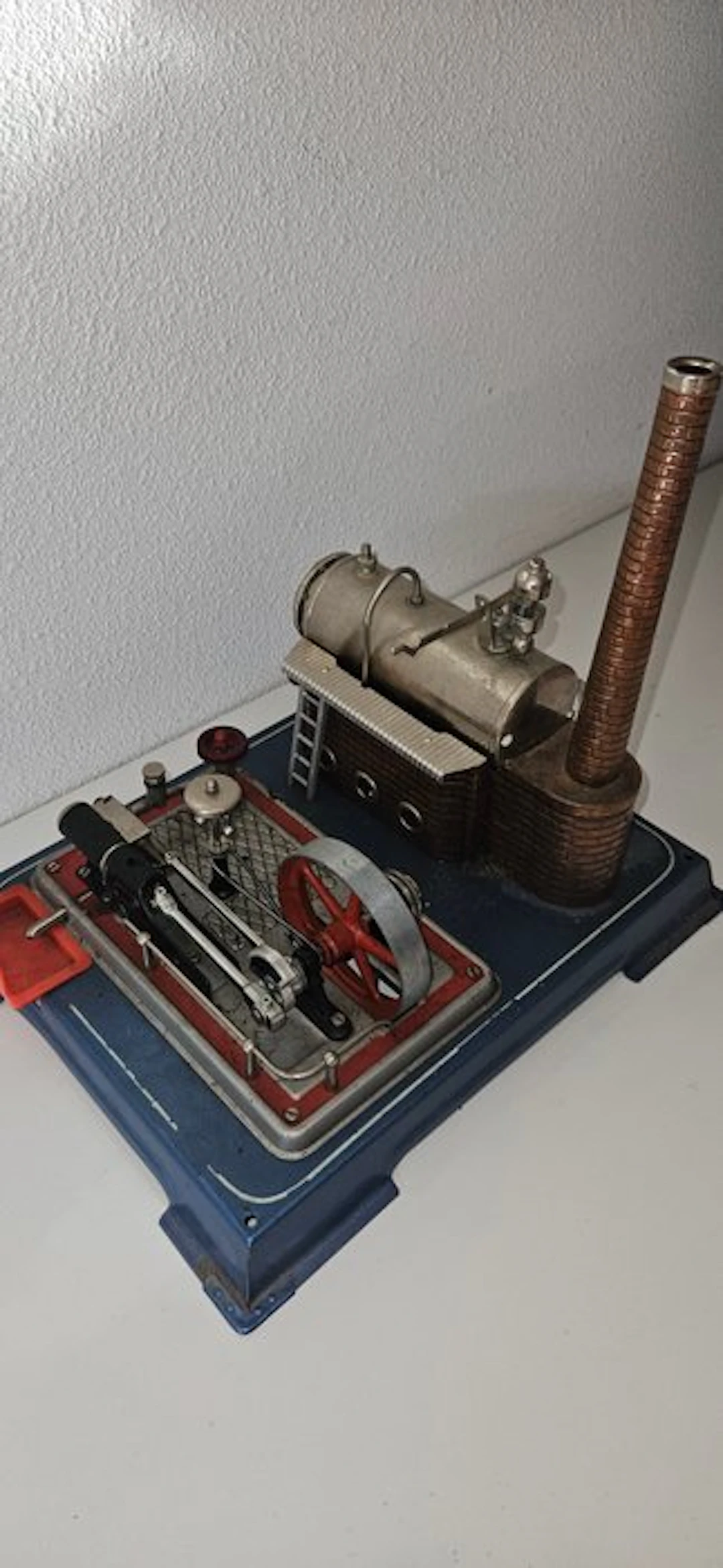 Steam engine - wilesco - metal - 1950-1960 - Vintage Wilesco steam engine