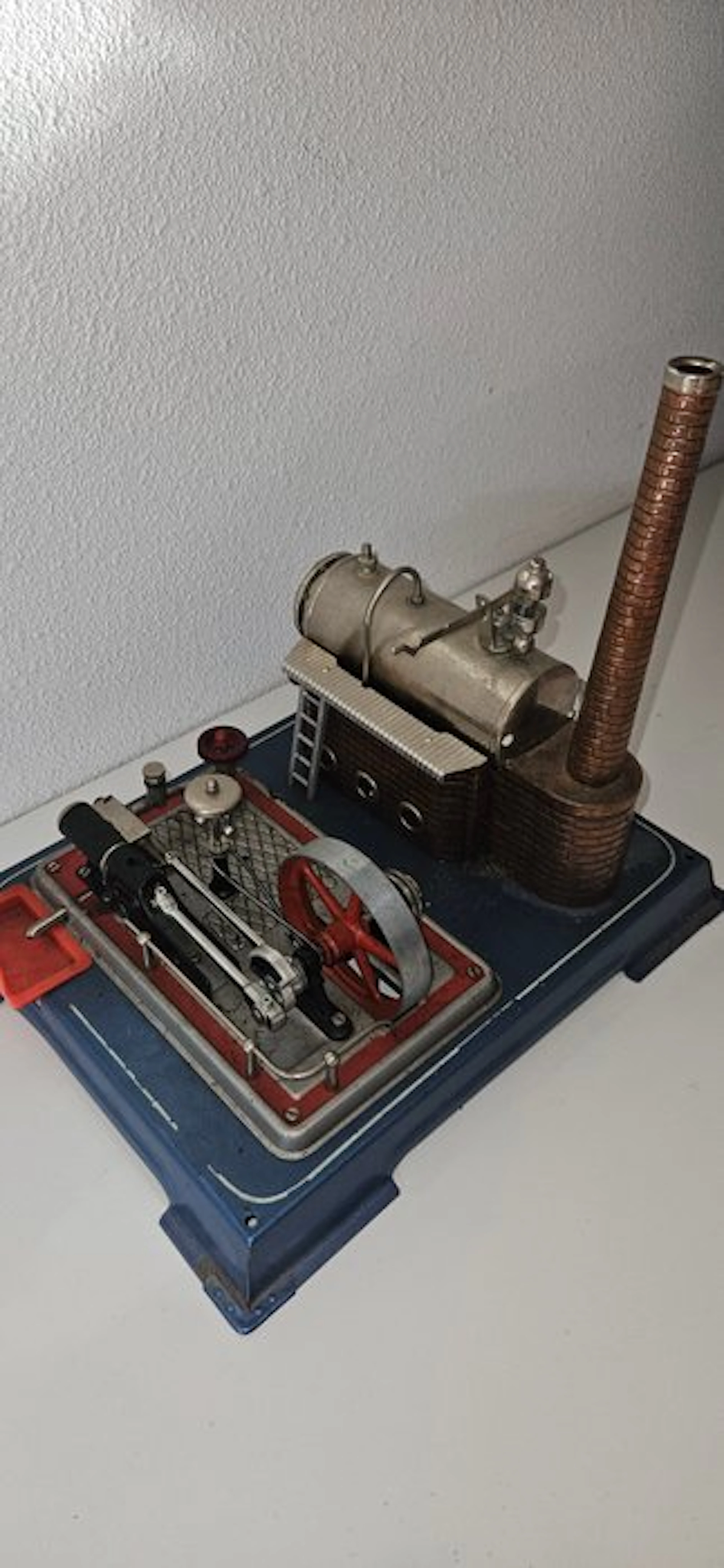 Steam engine - wilesco - metal - 1950-1960 - Vintage Wilesco steam engine