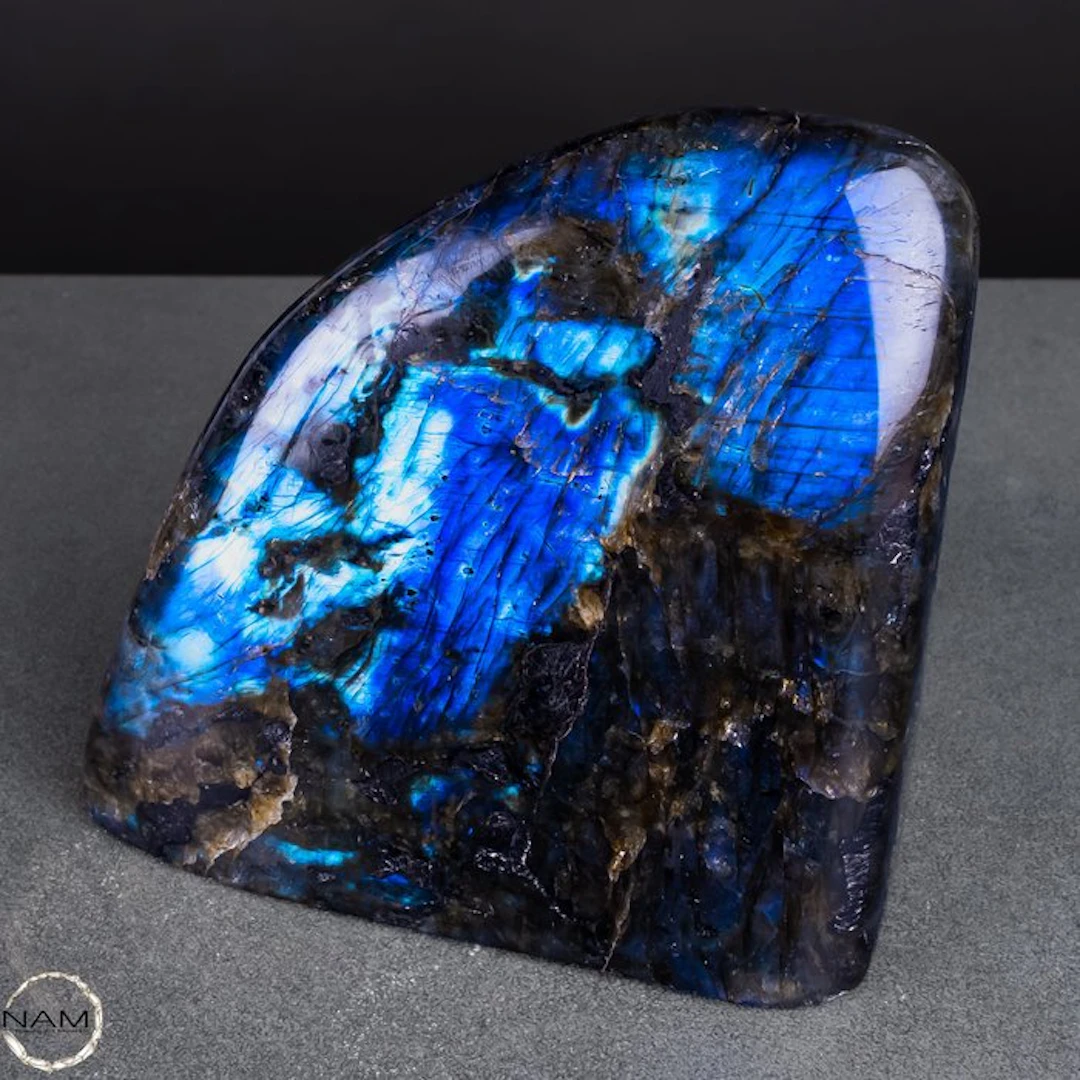 Natural First Quality Labradorite Polished- 2500.74 g