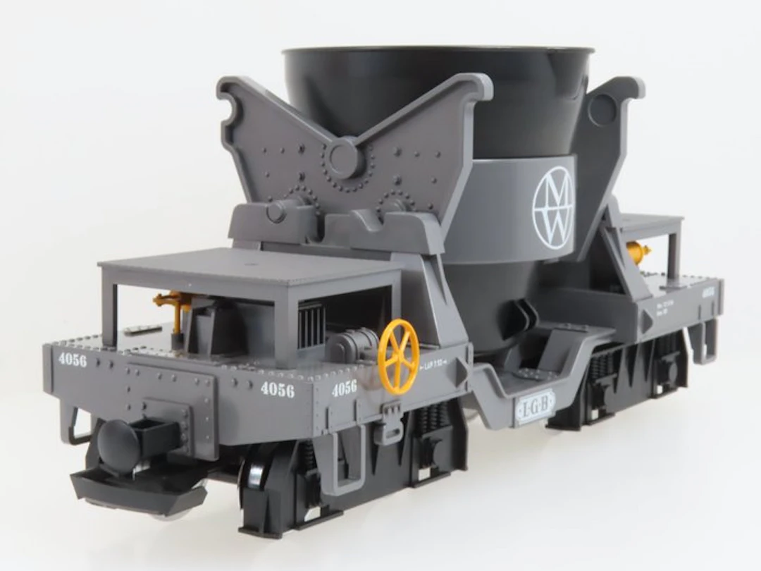 LGB G - 40560 - Model train freight carriage (1) - 4-axle...