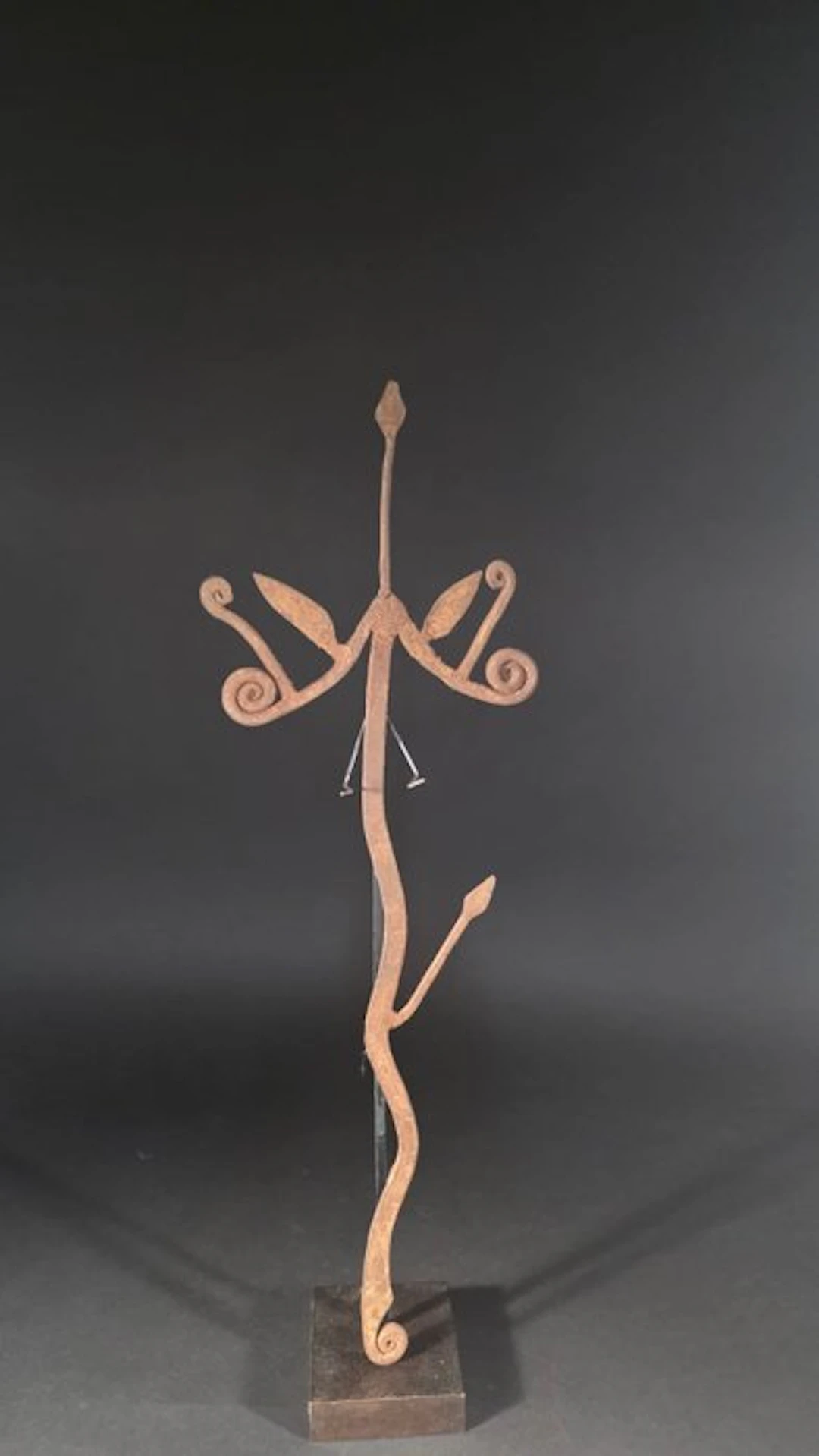 Primitive currency in wrought iron. - Job - Nigeria (No reserve price)