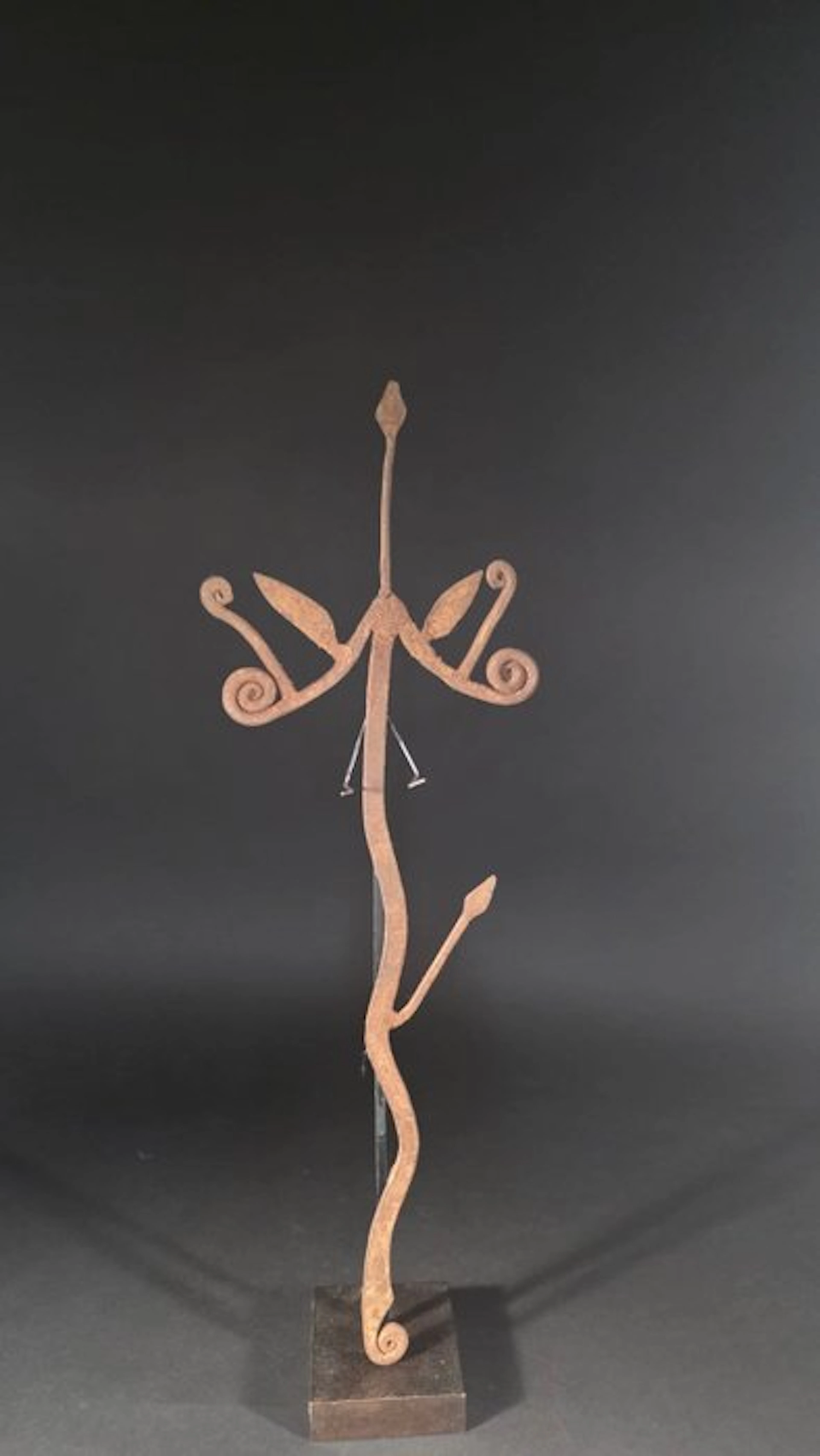 Primitive currency in wrought iron. - Job - Nigeria (No reserve price)